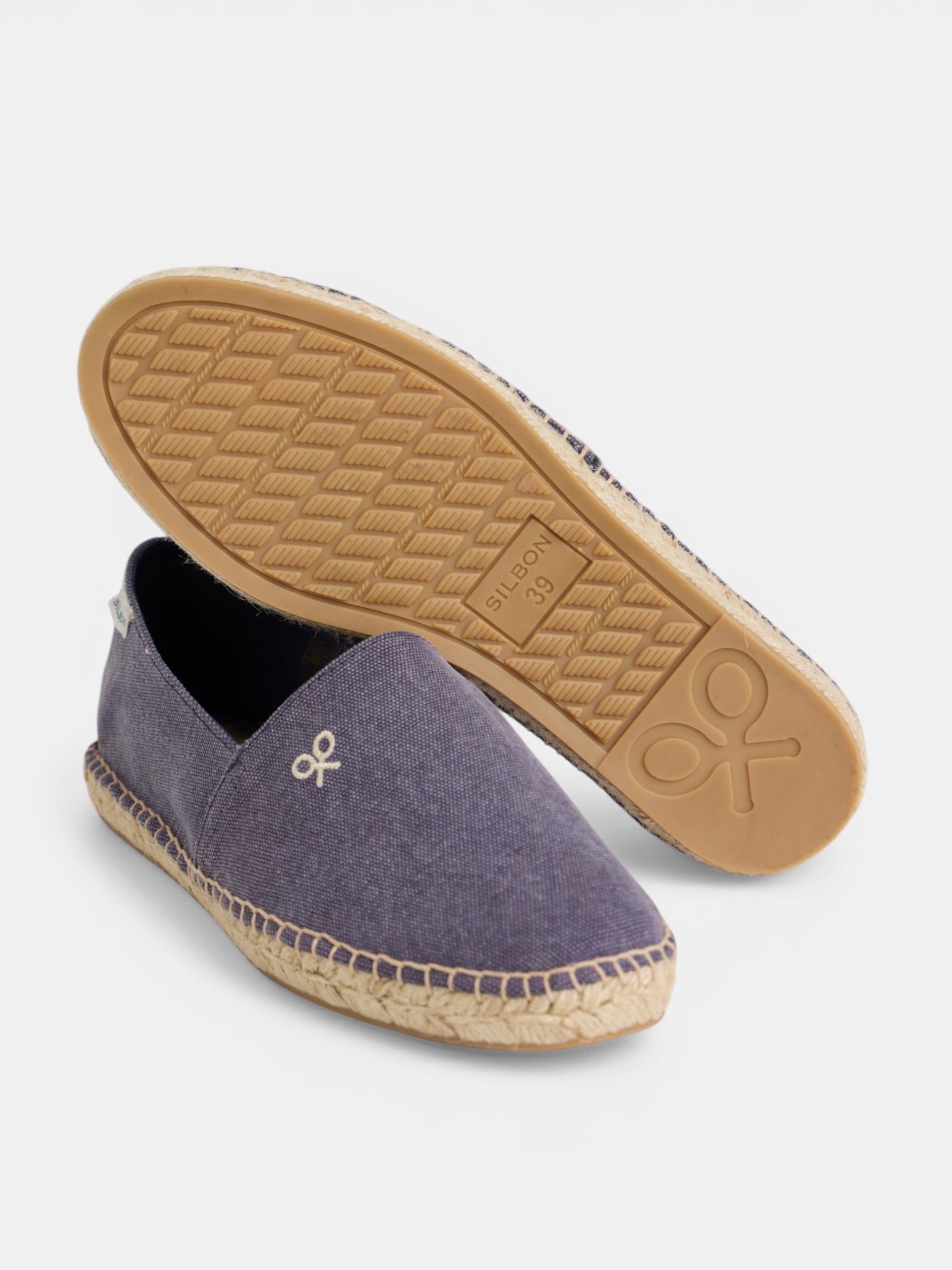 Espadrille Silbon classique bleu