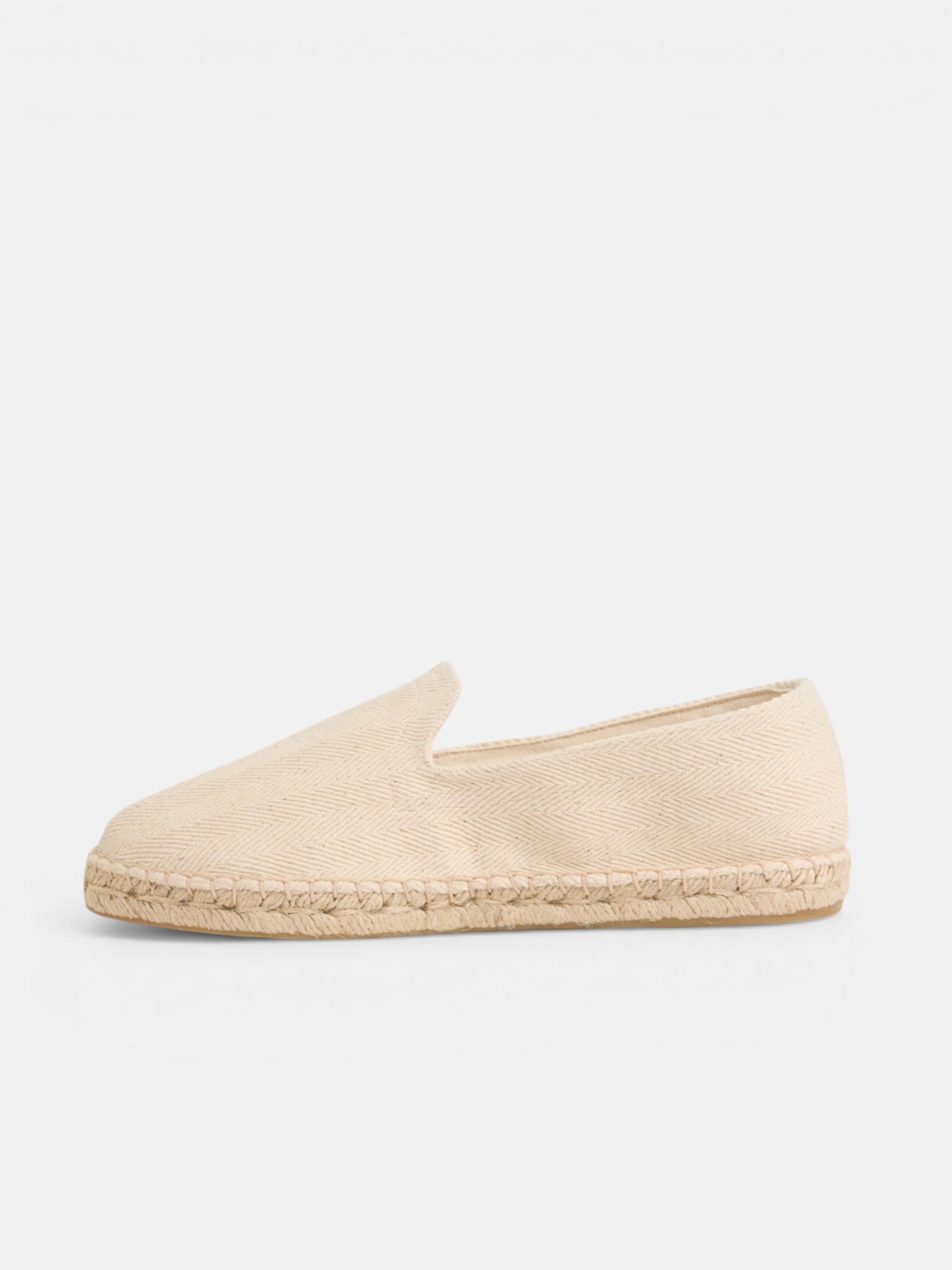 Espadrille mini-patch beige
