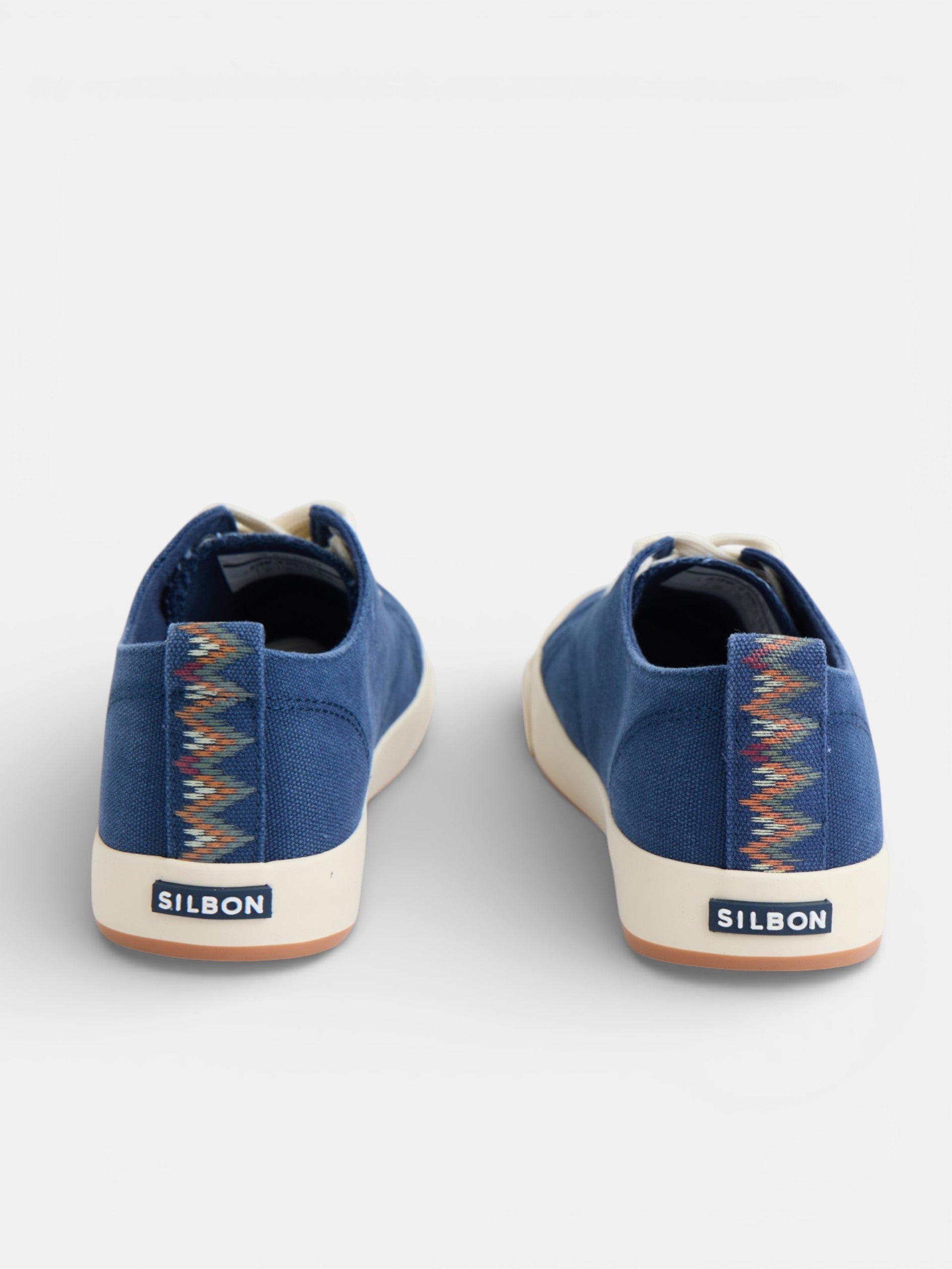 Classic navy blue canvas sneaker