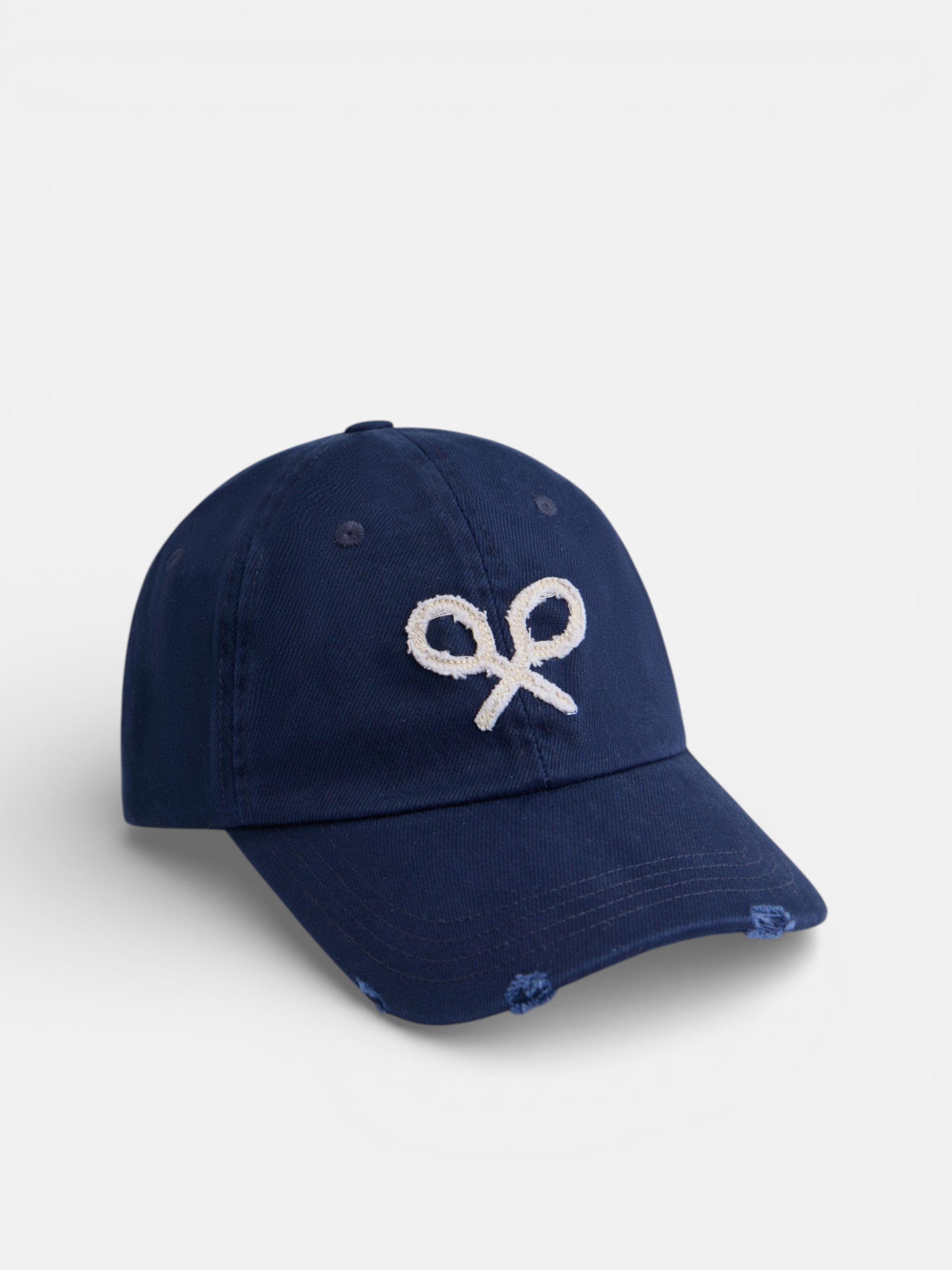 Gorra logo medio azul marino