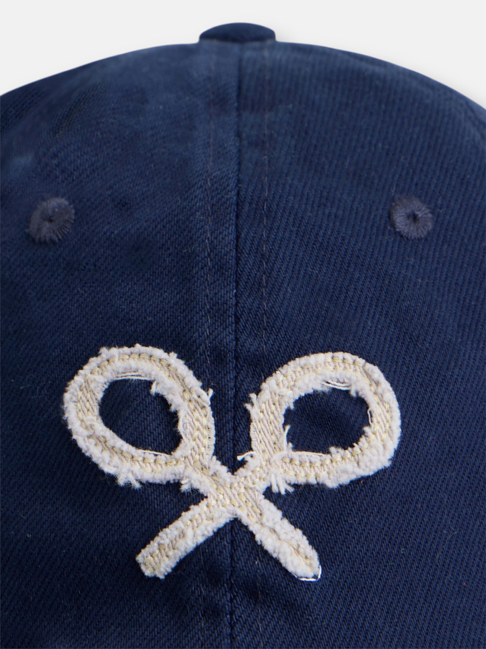 Gorra logo medio azul marino