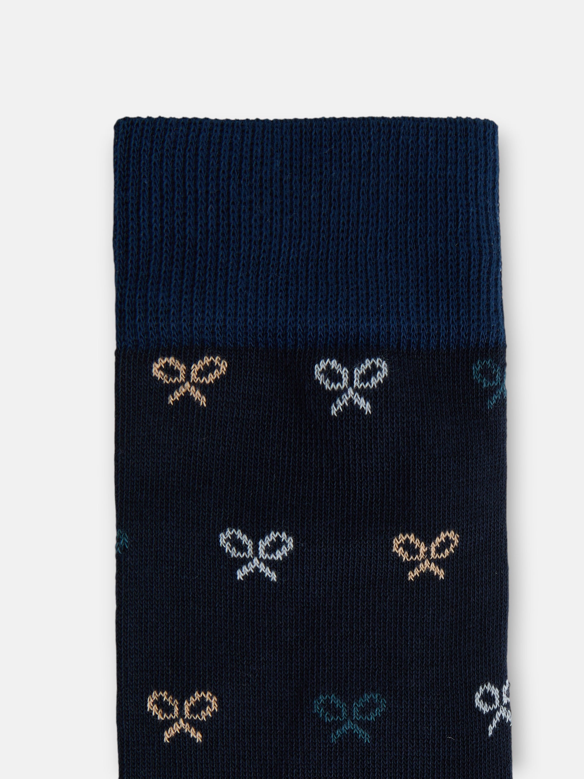 Multiracket socks in blue colors