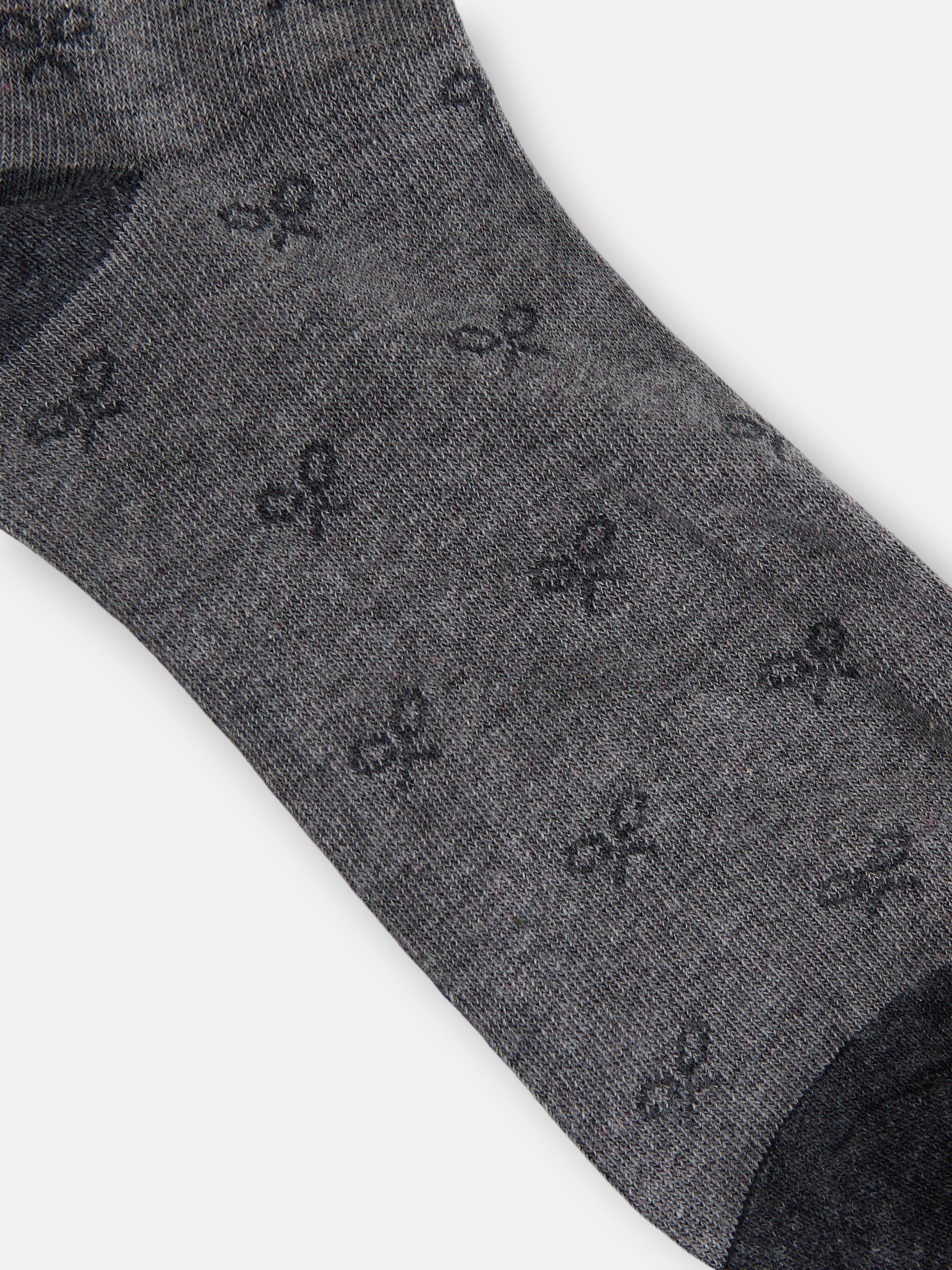 Calcetin multiraqueta gris