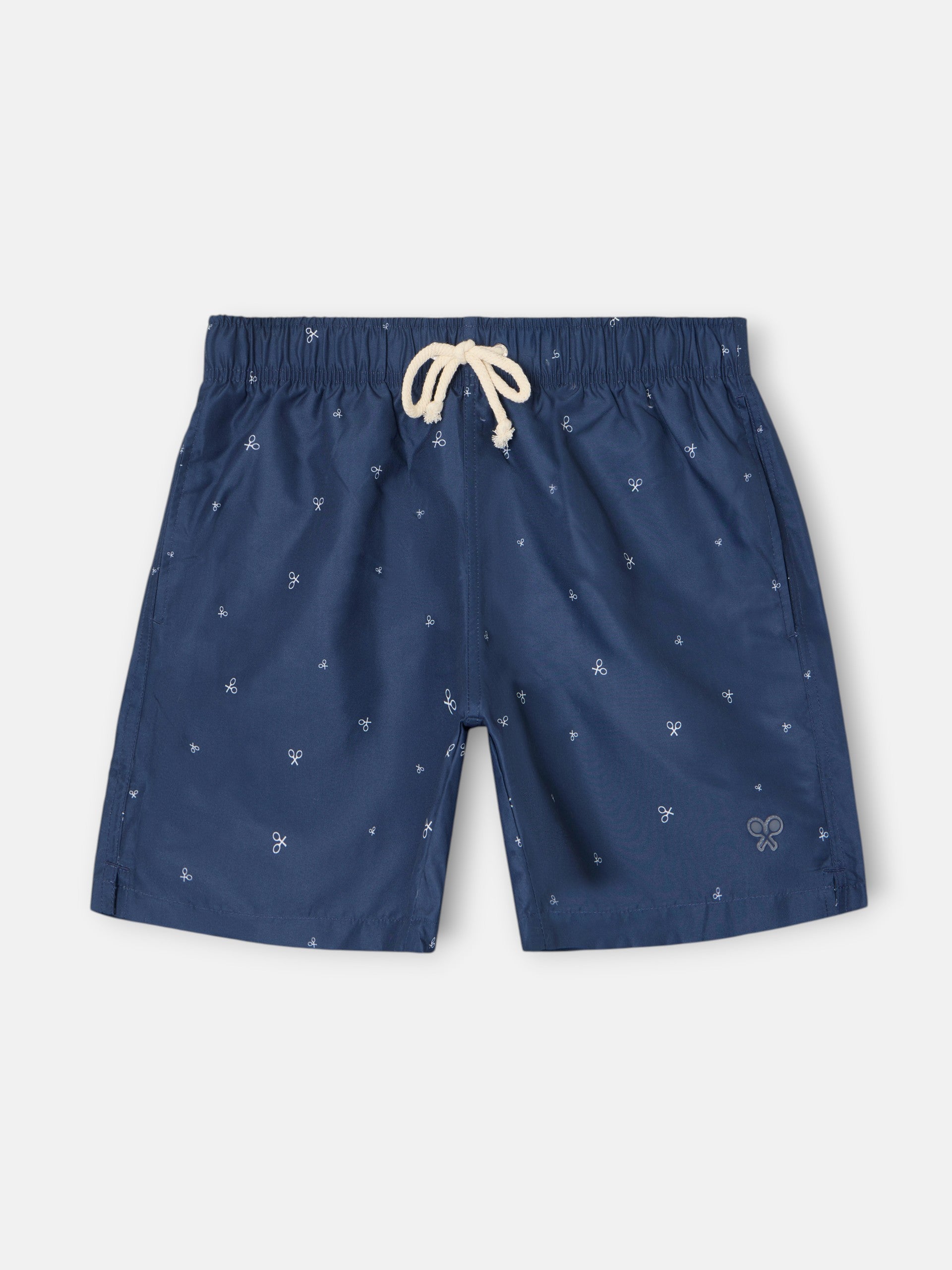 Navy blue mini rackets swimsuit