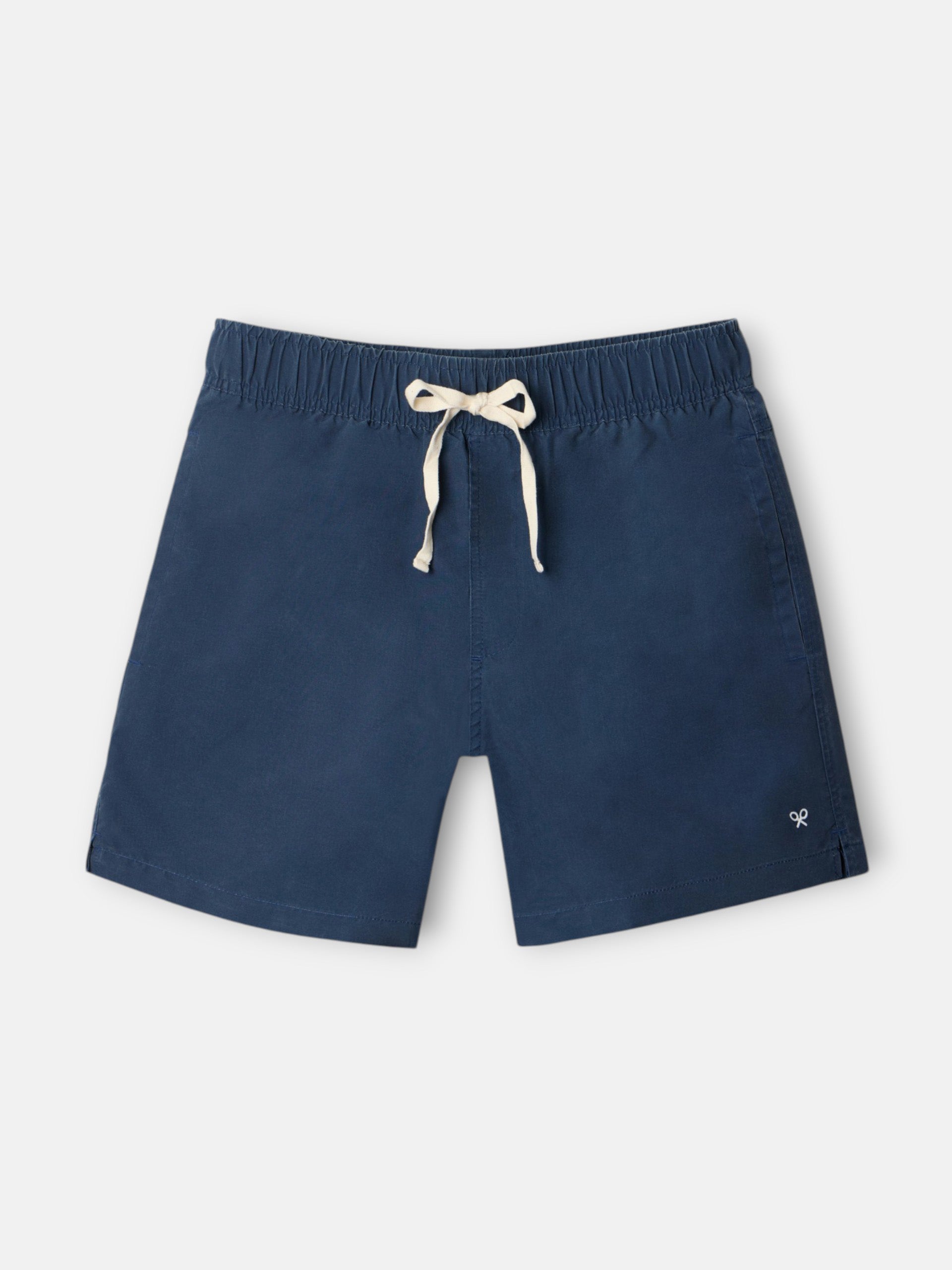 Navy blue plain swimsuit