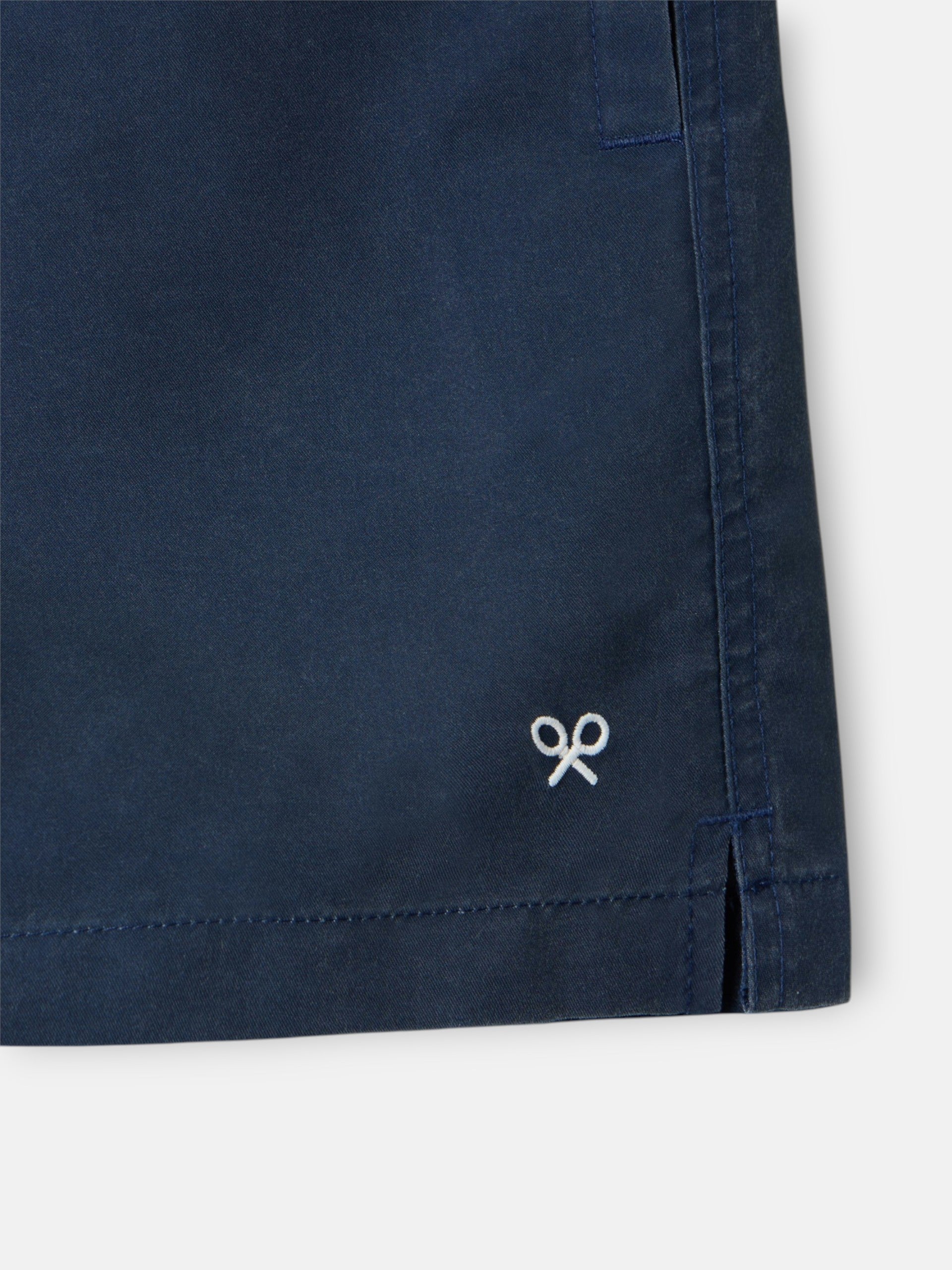 Navy blue plain swimsuit