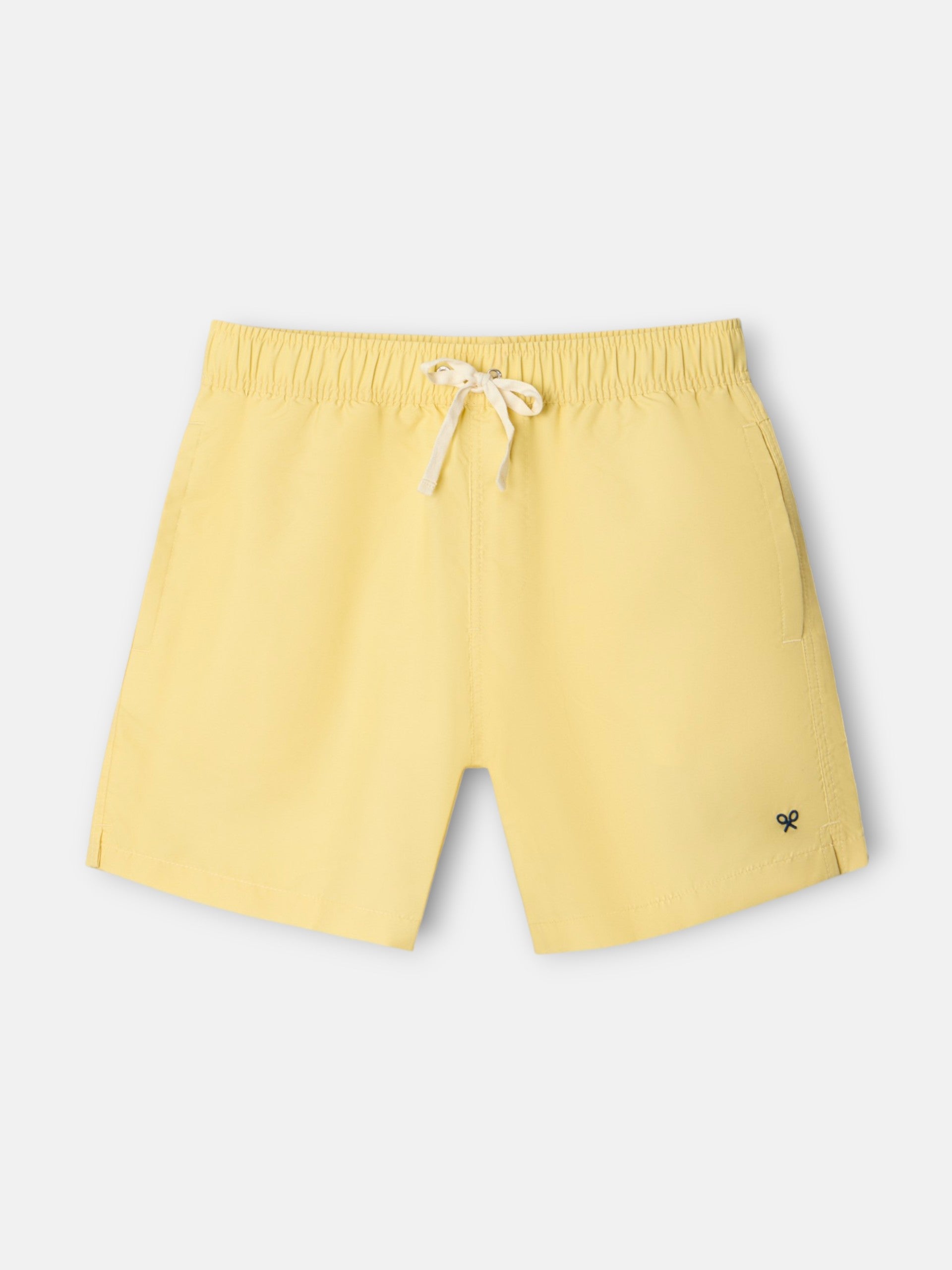 Bañador liso amarillo