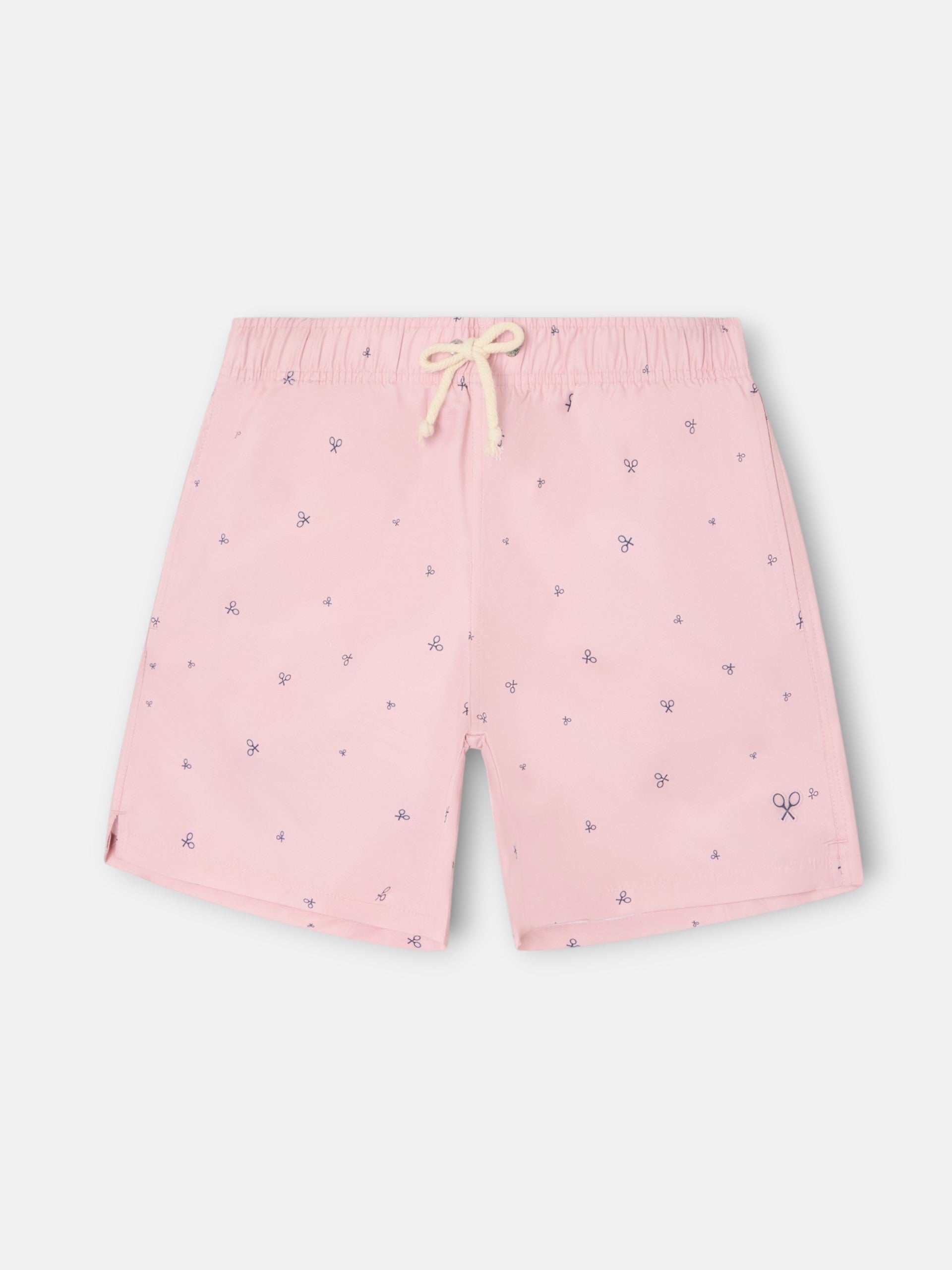 Maillot de bain mini-raquettes corail