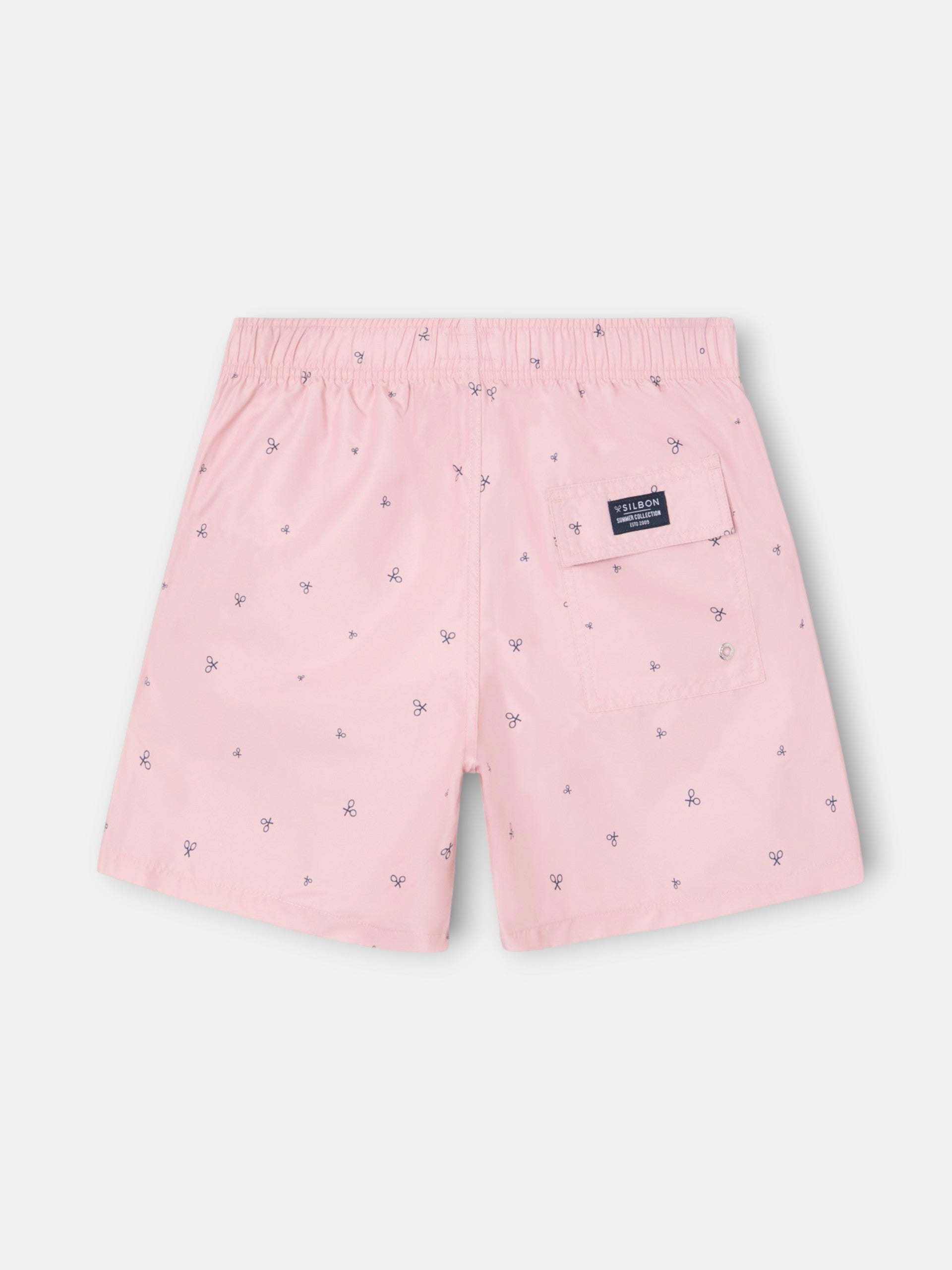 Maillot de bain mini-raquettes corail