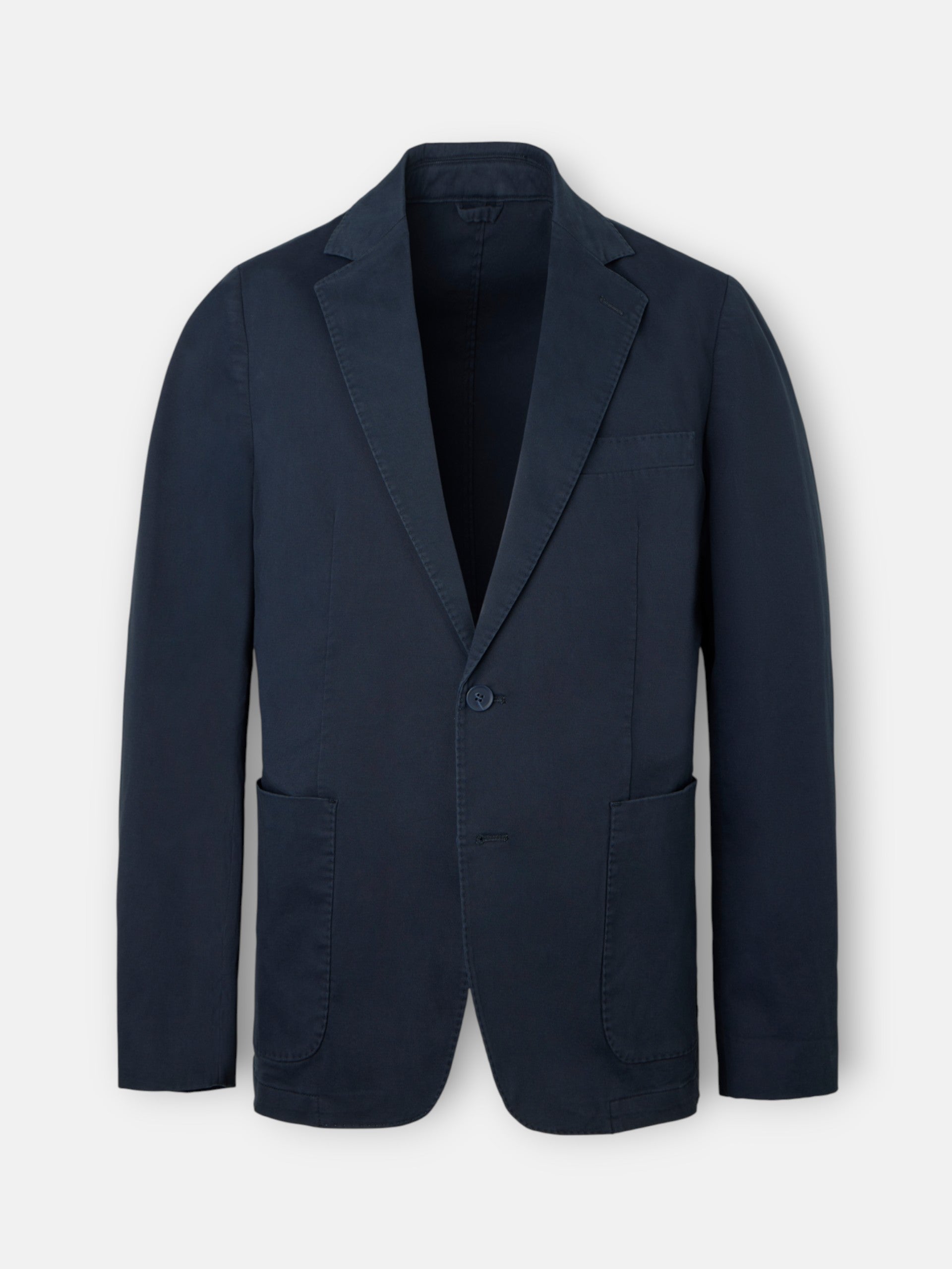 Veste décontractée bleu marine