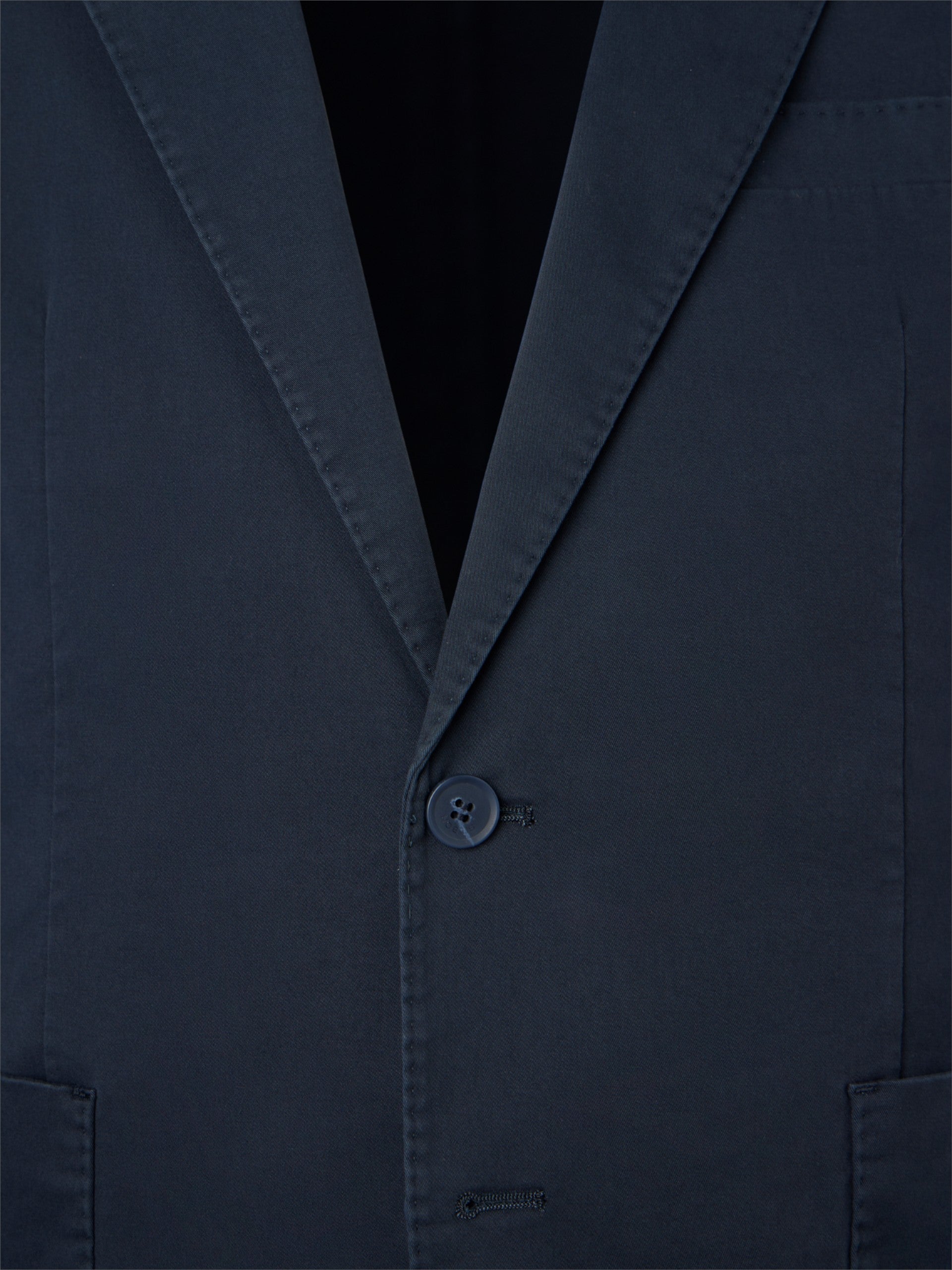 Veste décontractée bleu marine