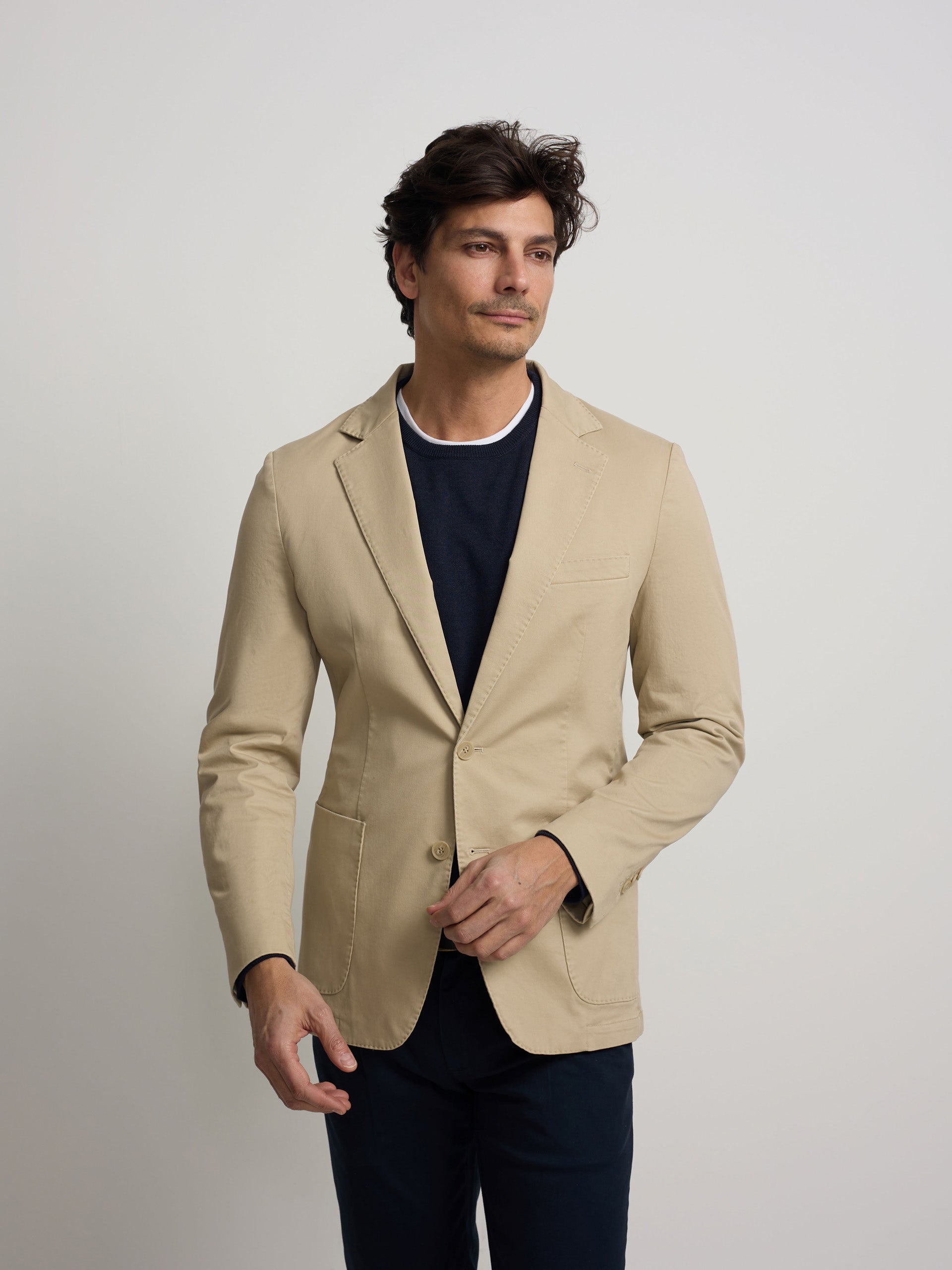 Blazer casual bege