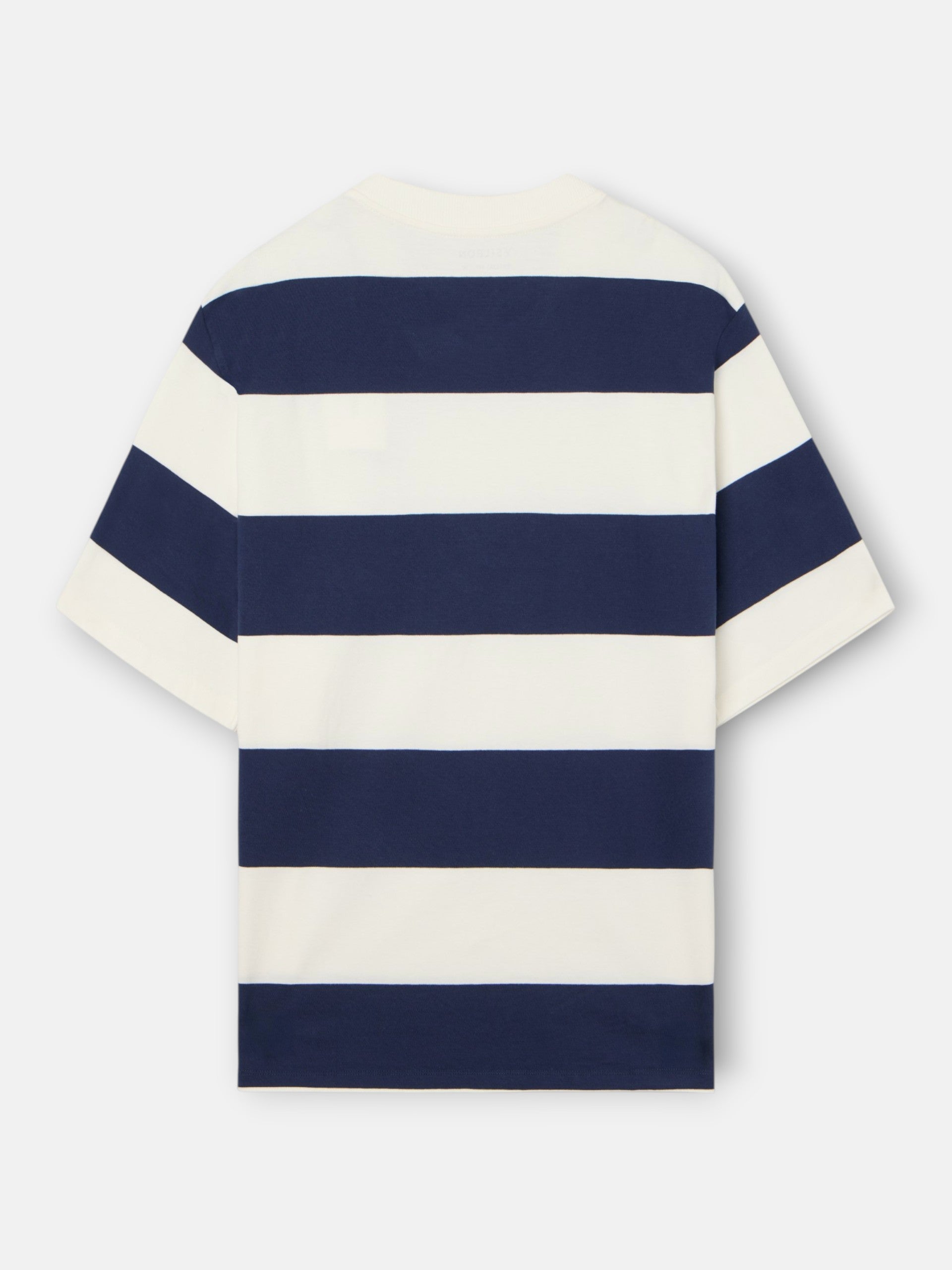 Camisola special fit risca larga azul-marinho