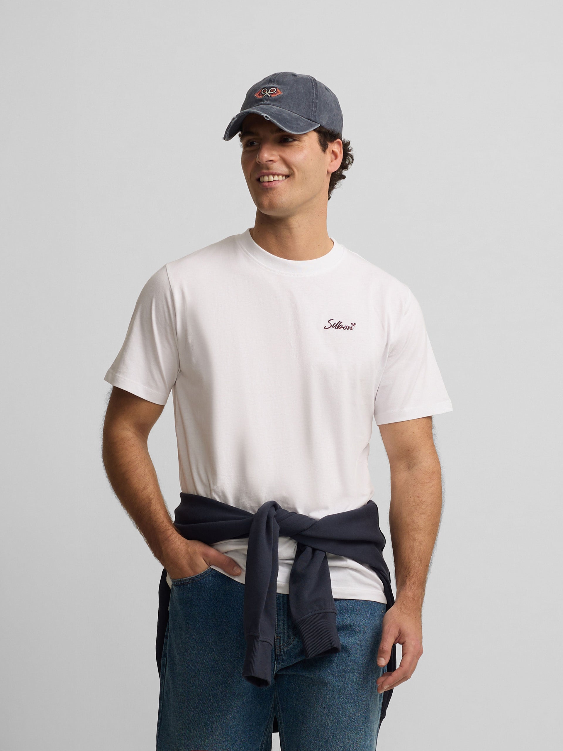T-shirt Golf de Saint-Tropez blanc
