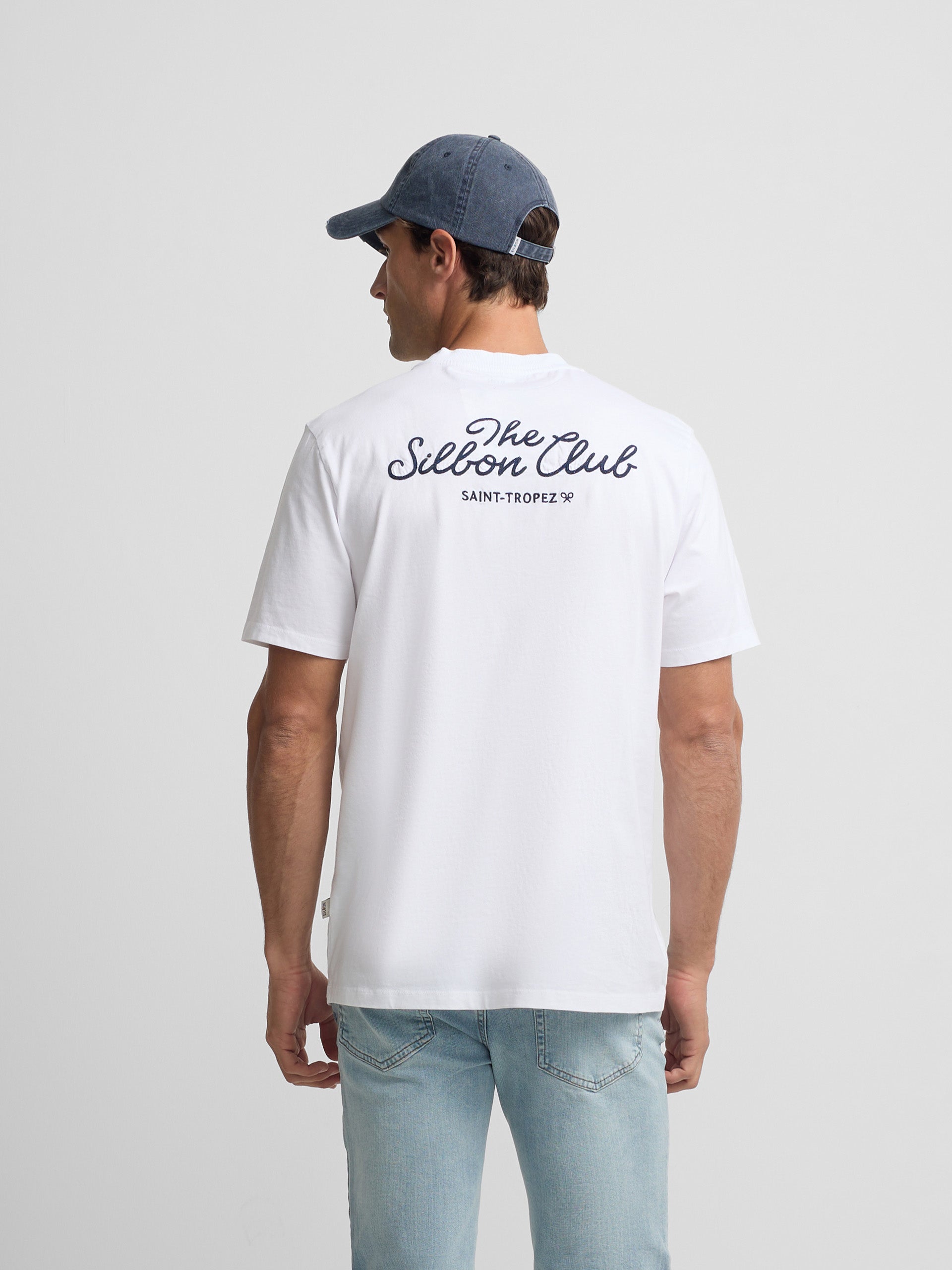 Camisola Silbon club Saint Tropez branco