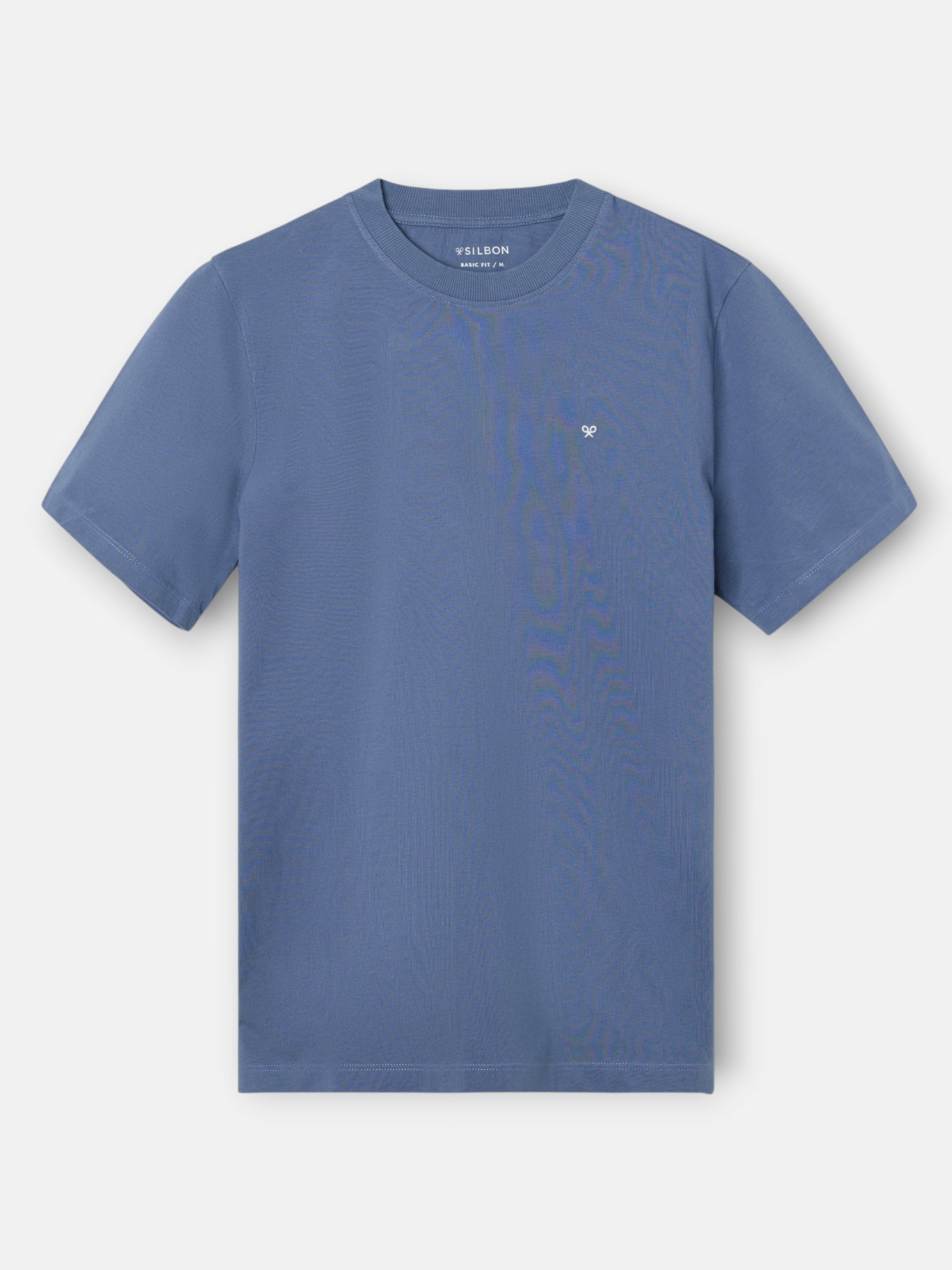 T-shirt Silbon club Saint Tropez bleu marine