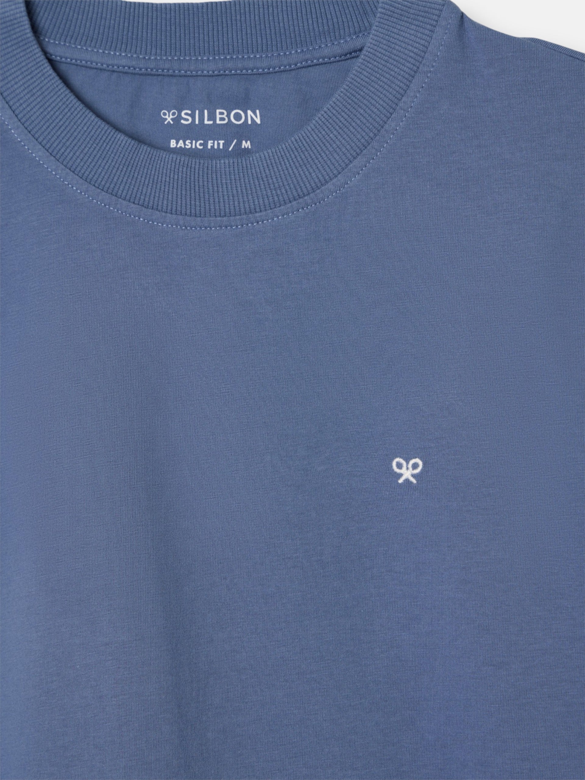 T-shirt Silbon club Saint Tropez bleu marine