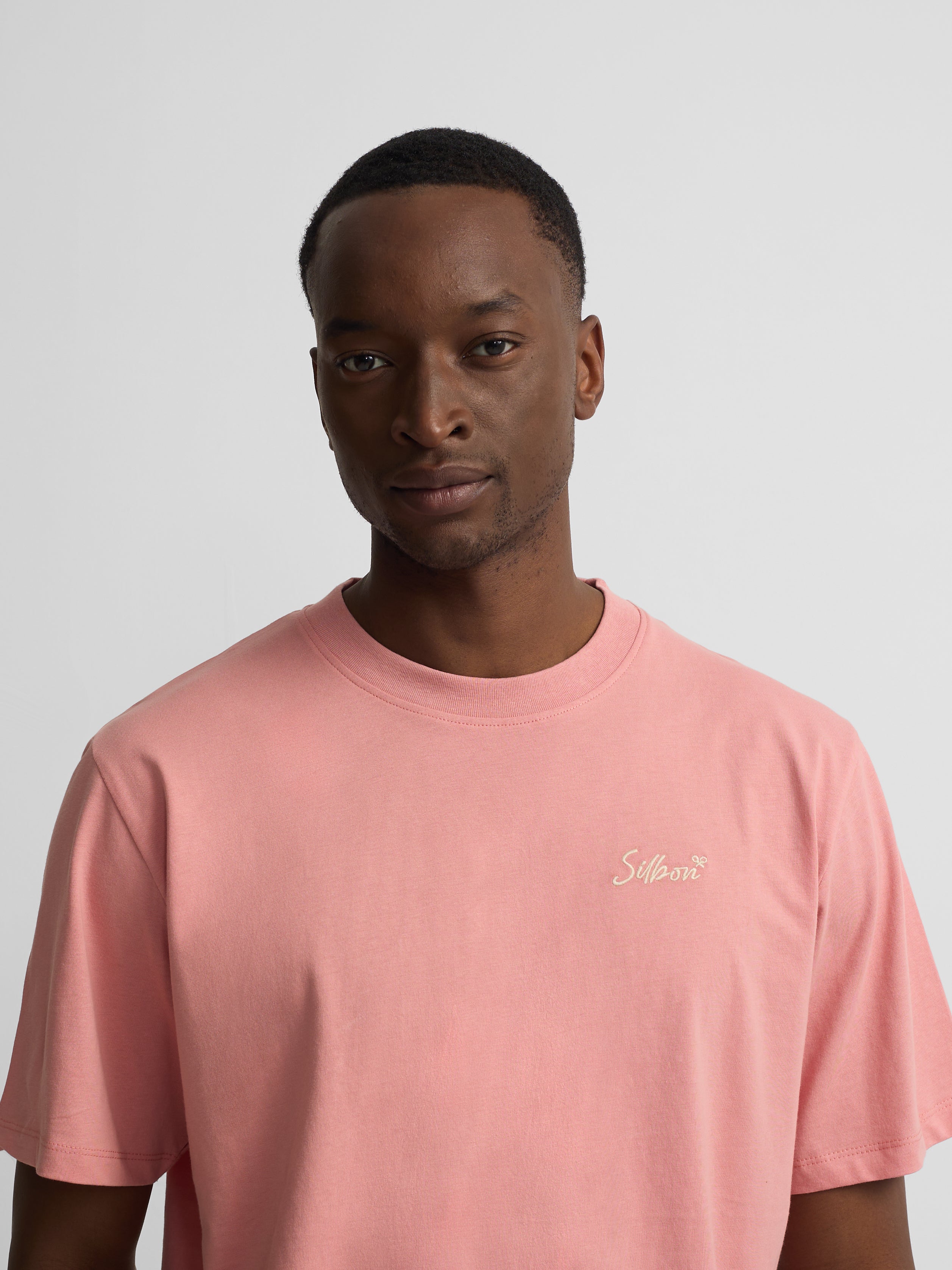 T-shirt Golf de Saint-Tropez corail