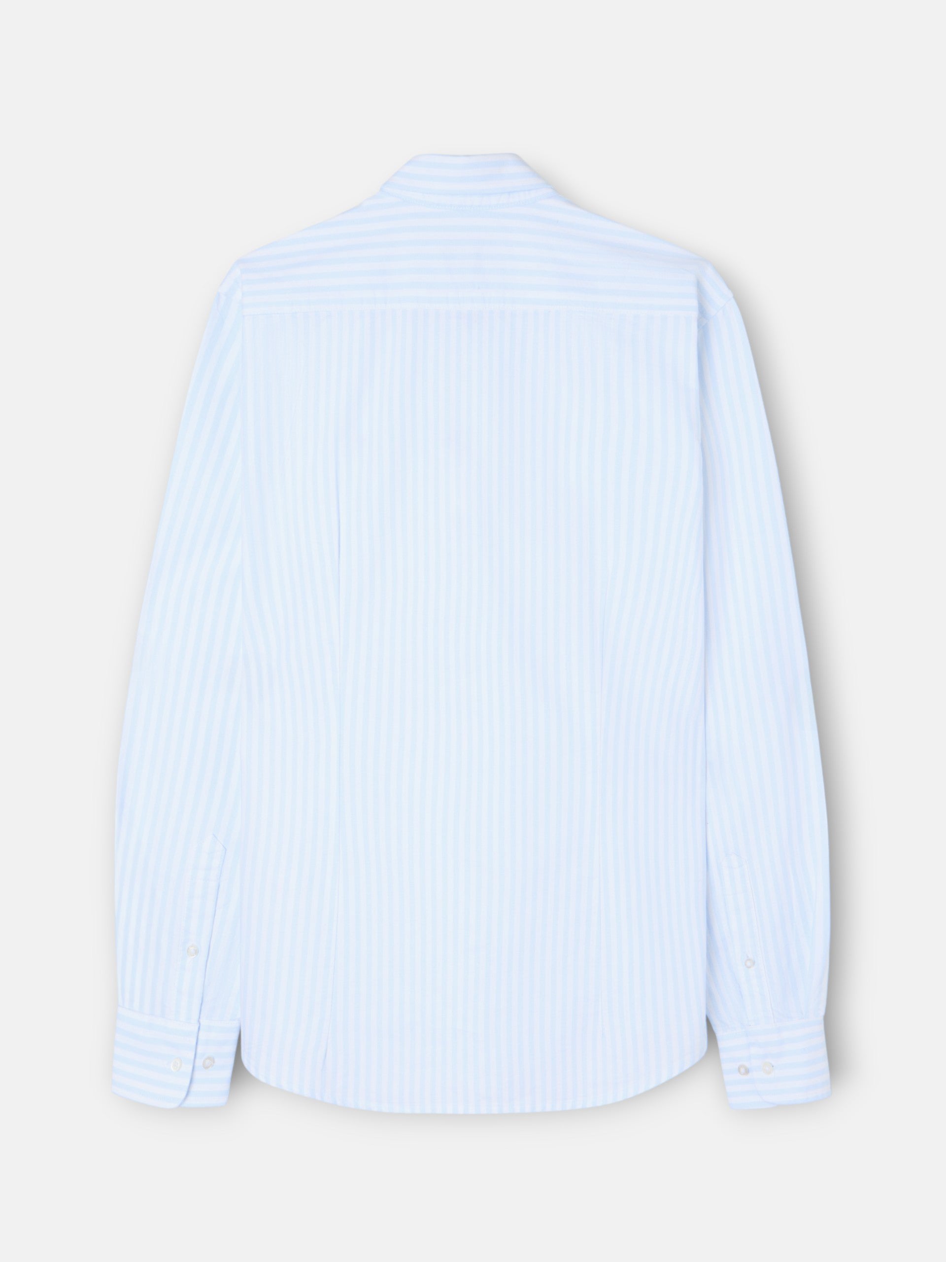 Camisa sport oxford raya media celeste
