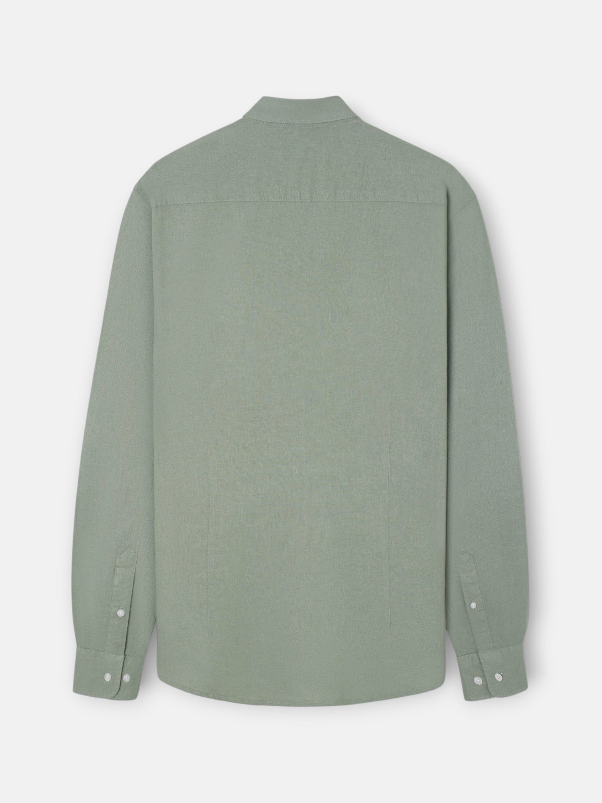 Camisa desportiva linho verde