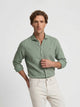 Camisa desportiva linho verde