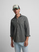 Dark green structured sport shirt with logo
