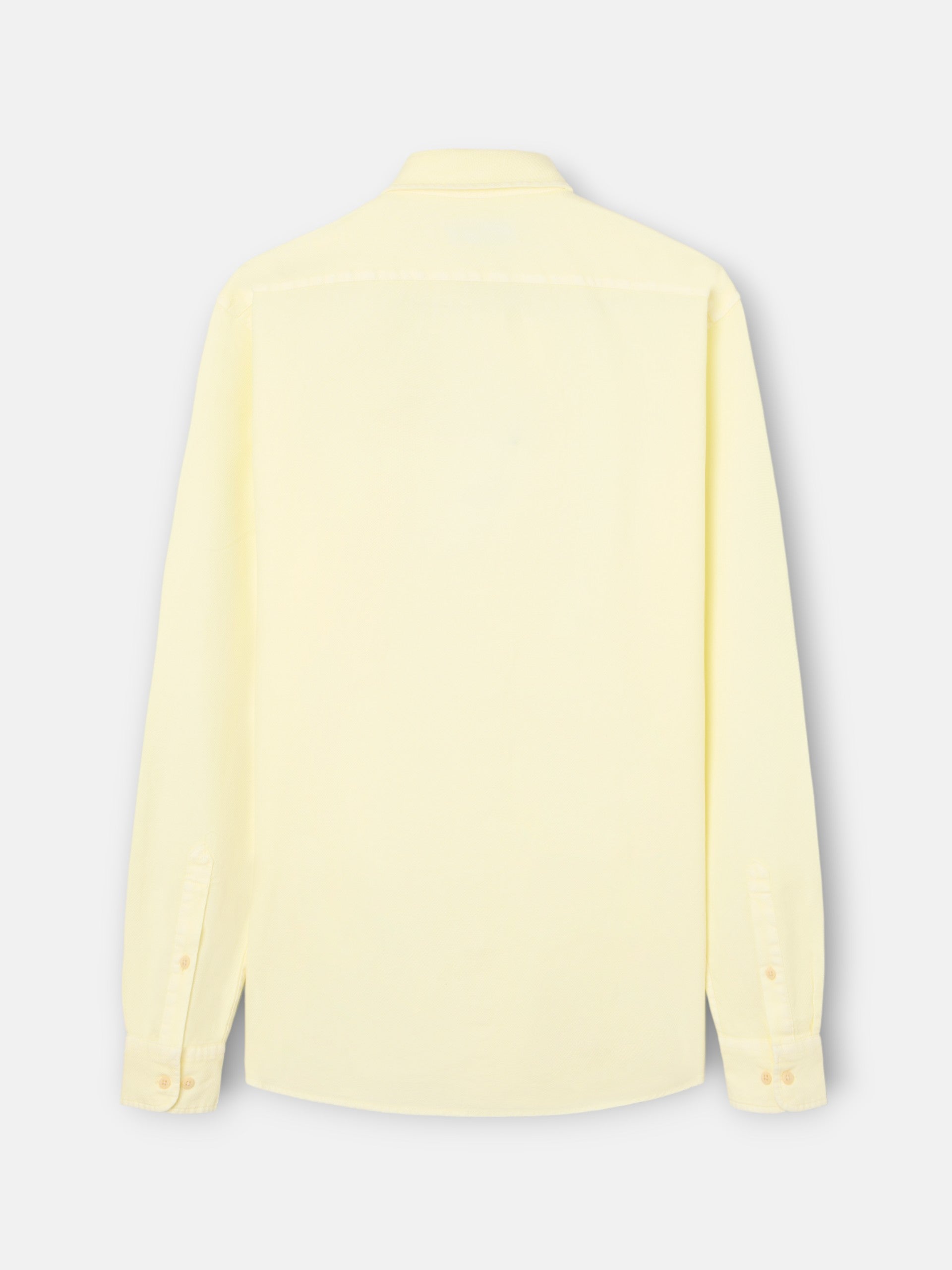 Yellow logo structured sport shirt