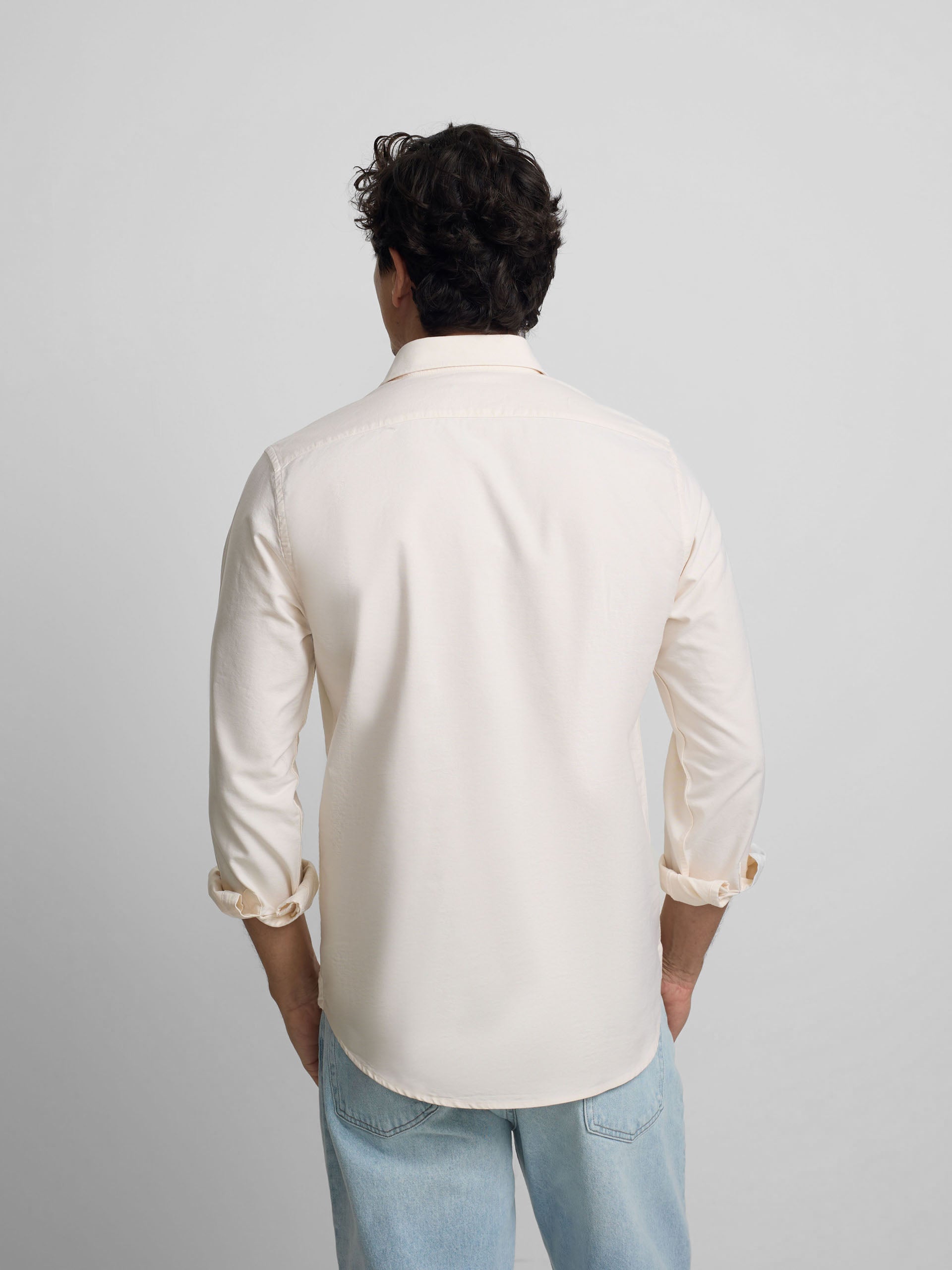 Polo sport oxford jaune