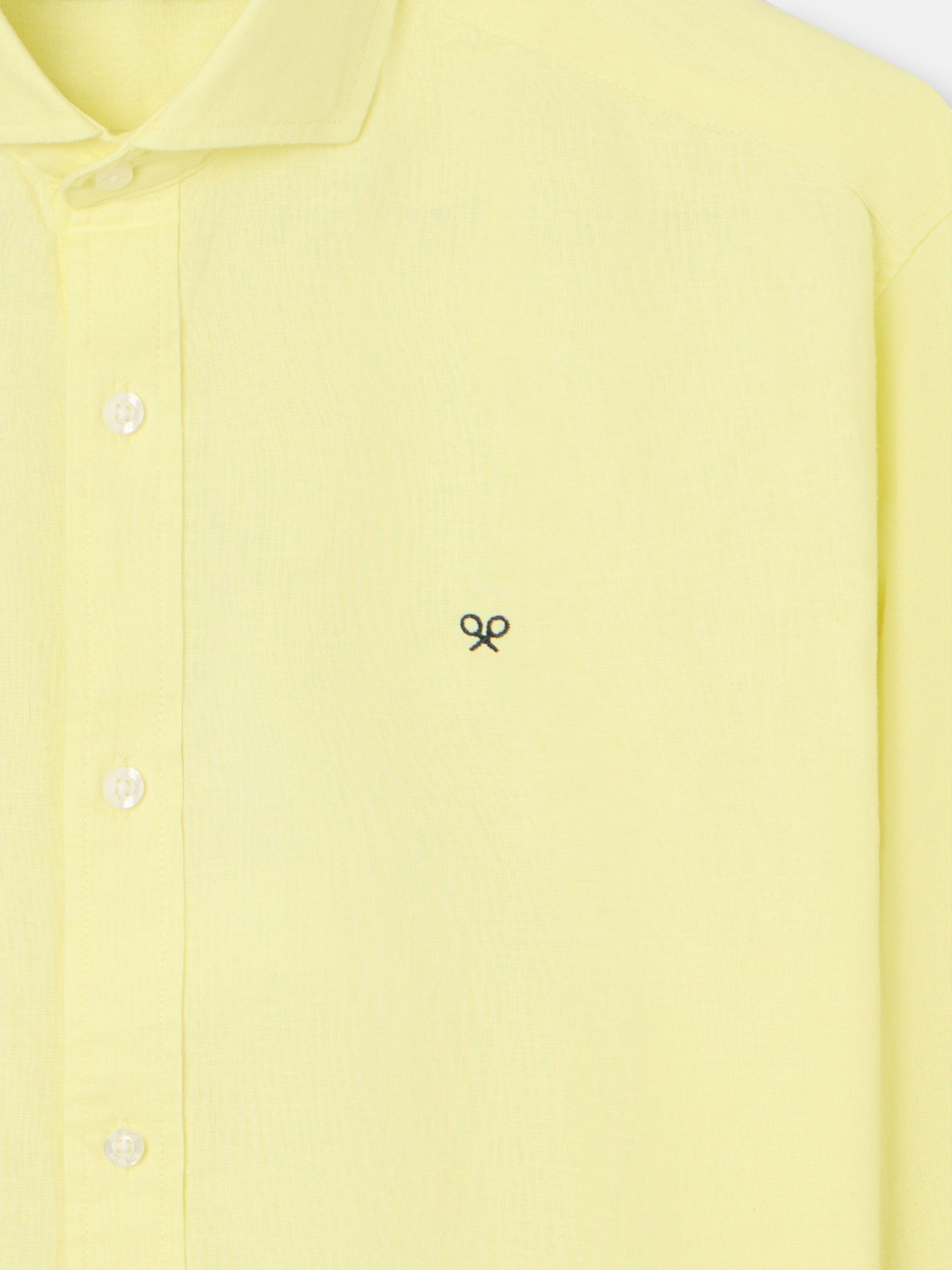 Camisa sport summer lino amarillo