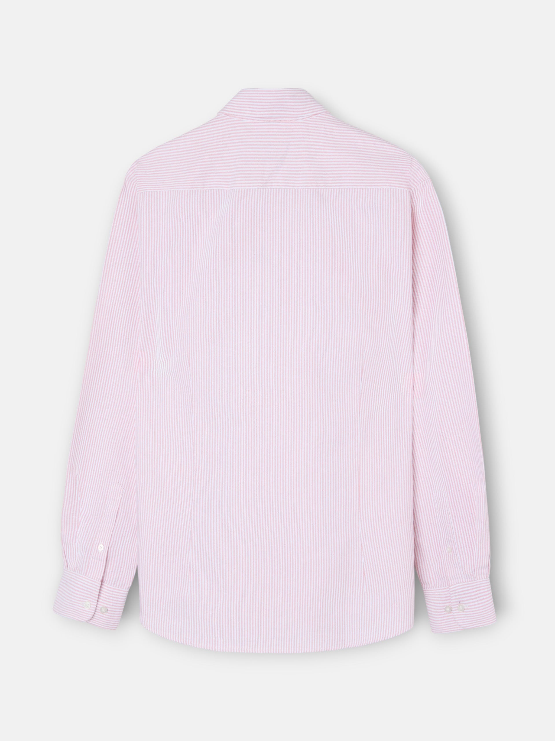Camisa sport oxford rayas coral
