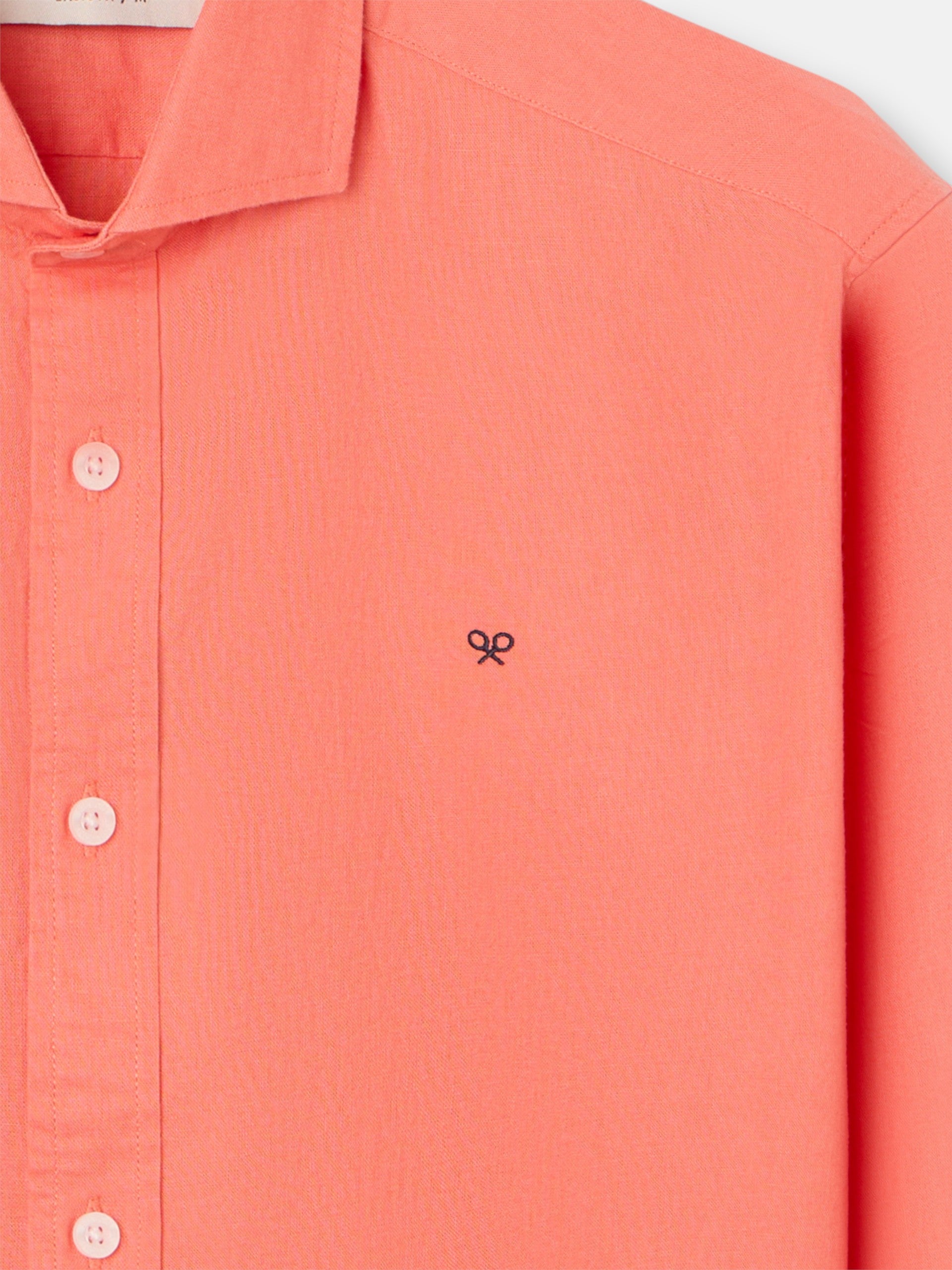 Camisa sport summer linho coral