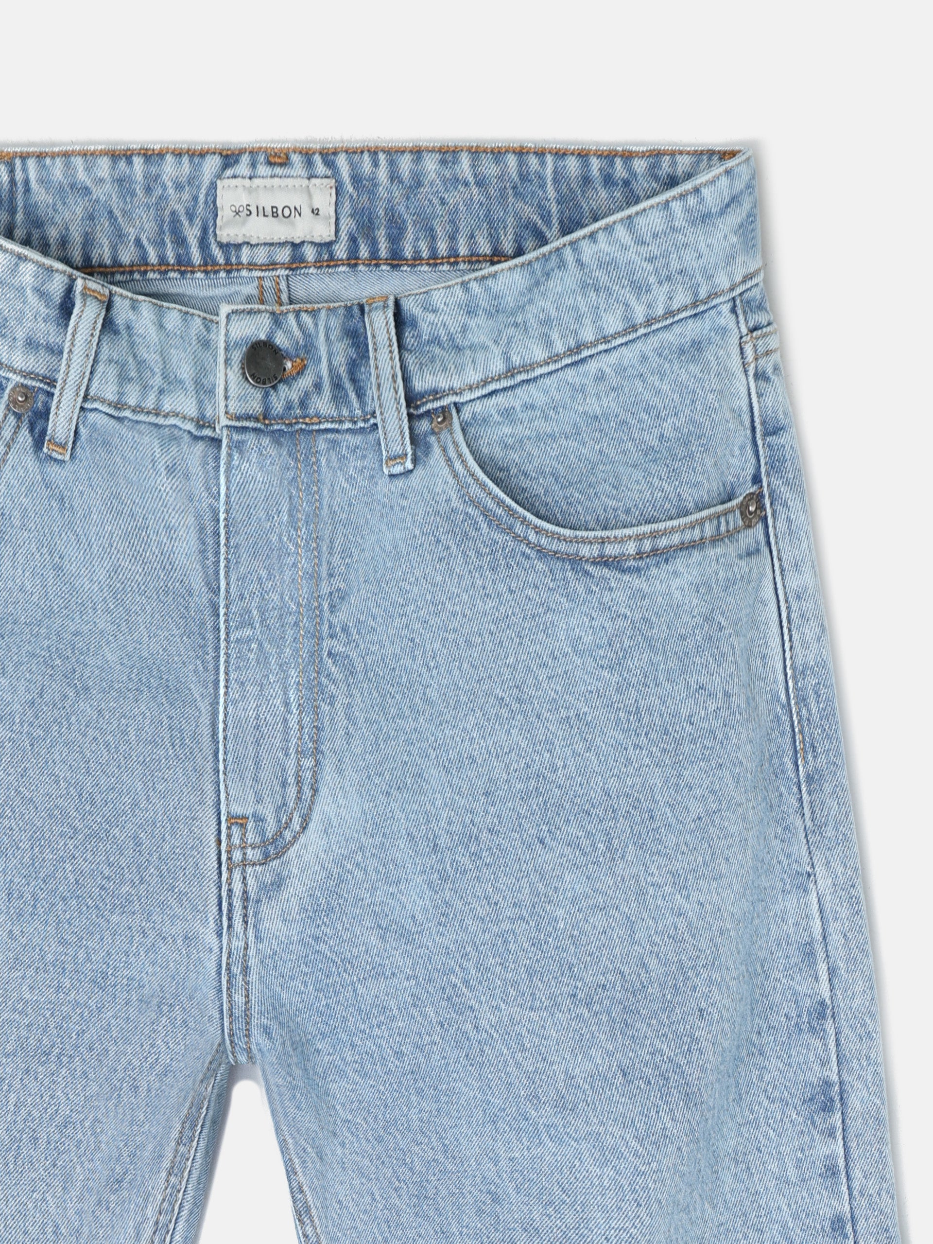 Pantalon sport denim cruise azul medio