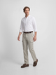 Pantalon sport cargo lino verde medio