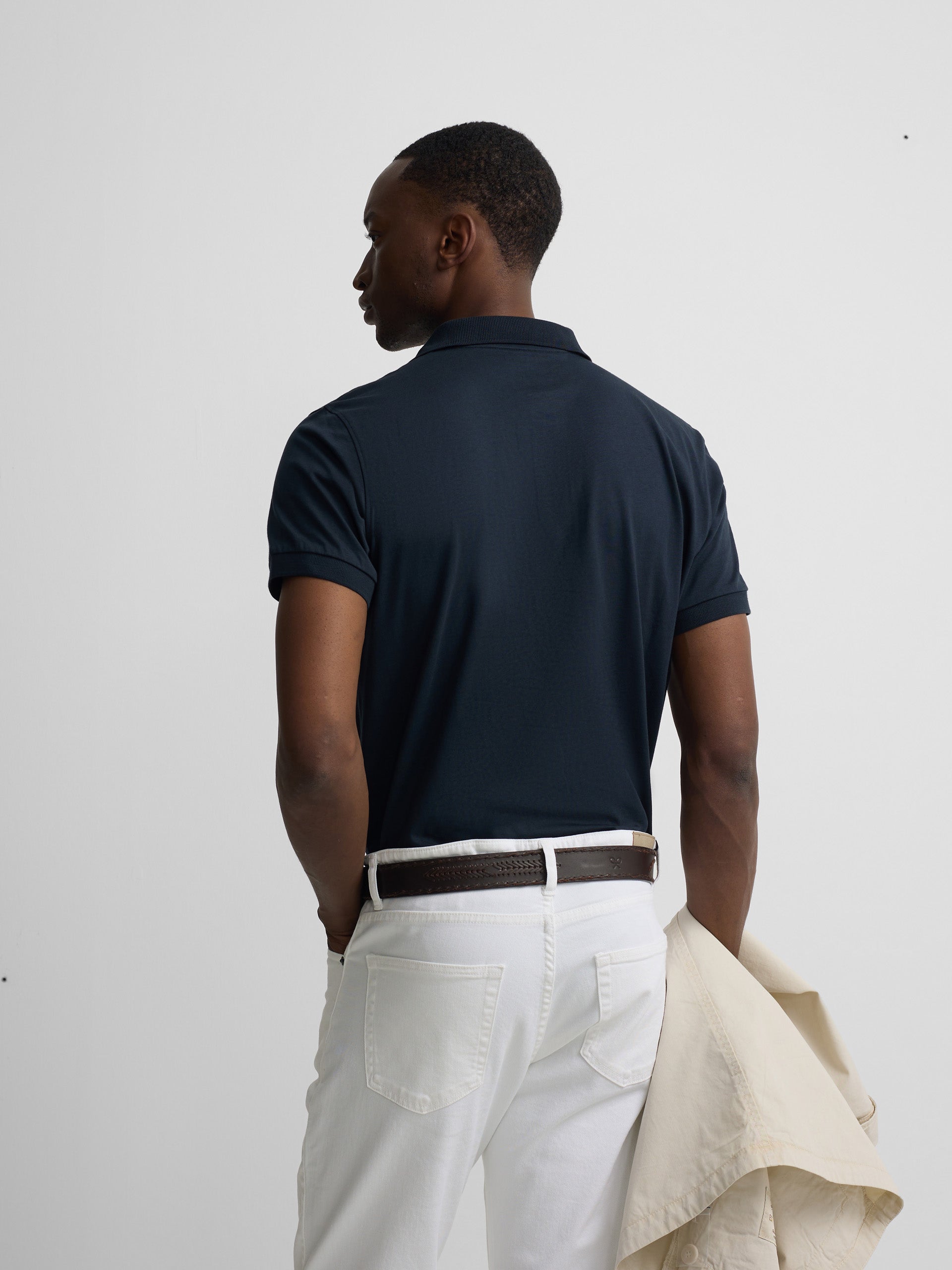 Polo sport bleu marine