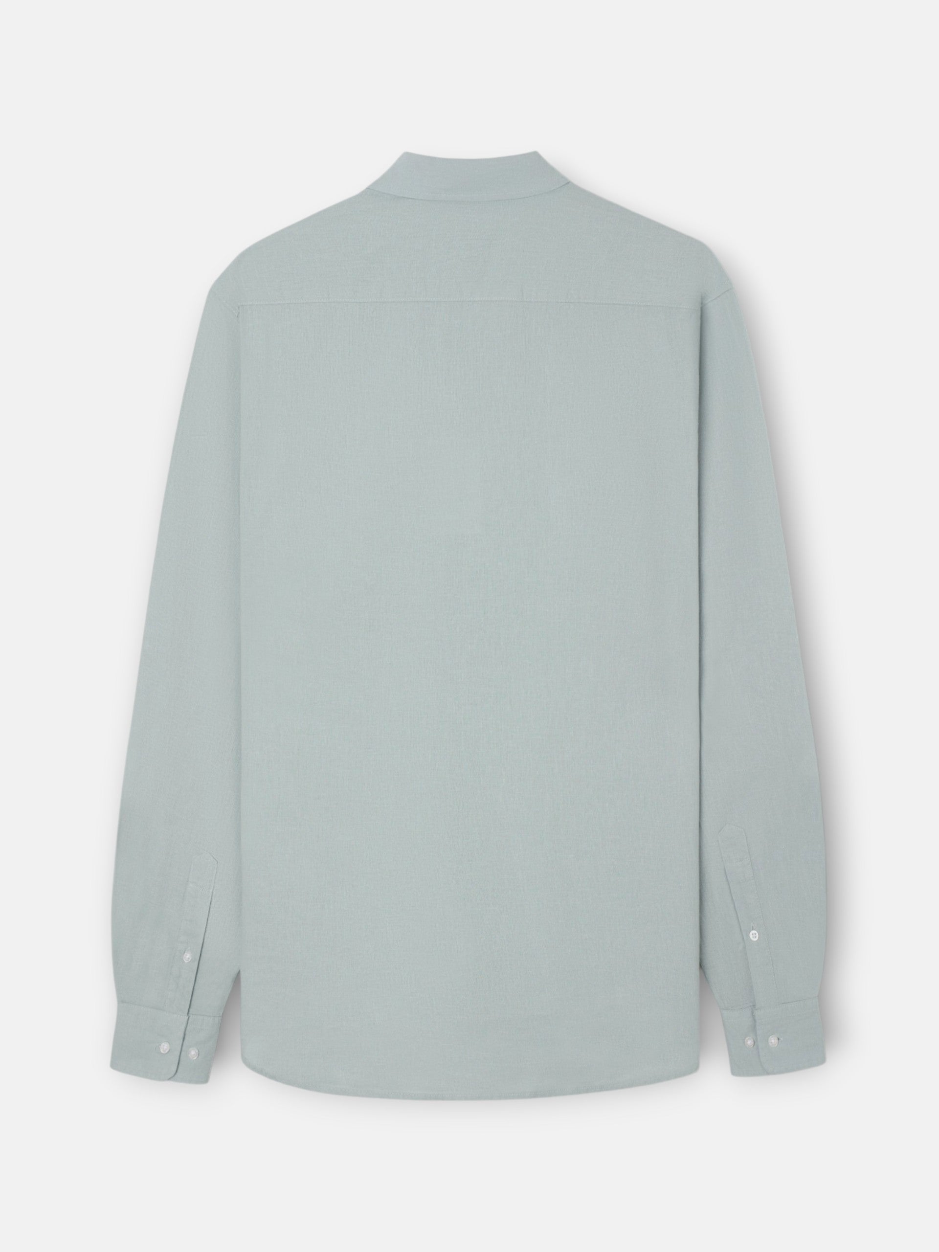 Polo sport en lin vert clair