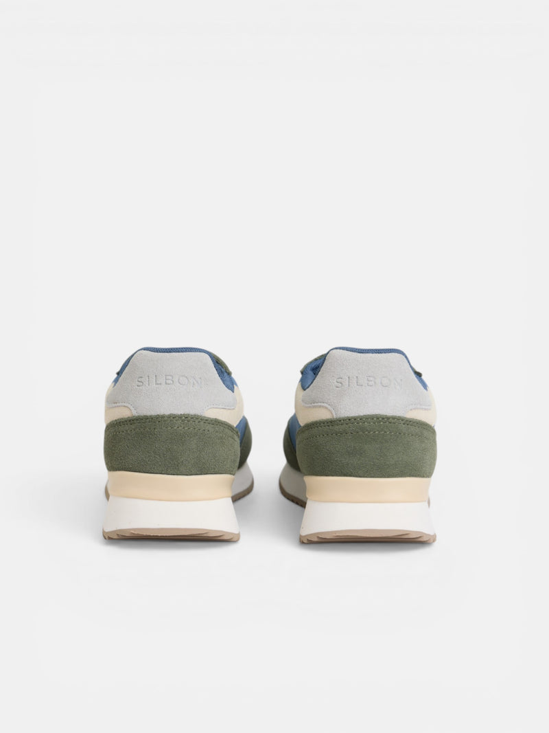 Zapatilla running raqueta verde