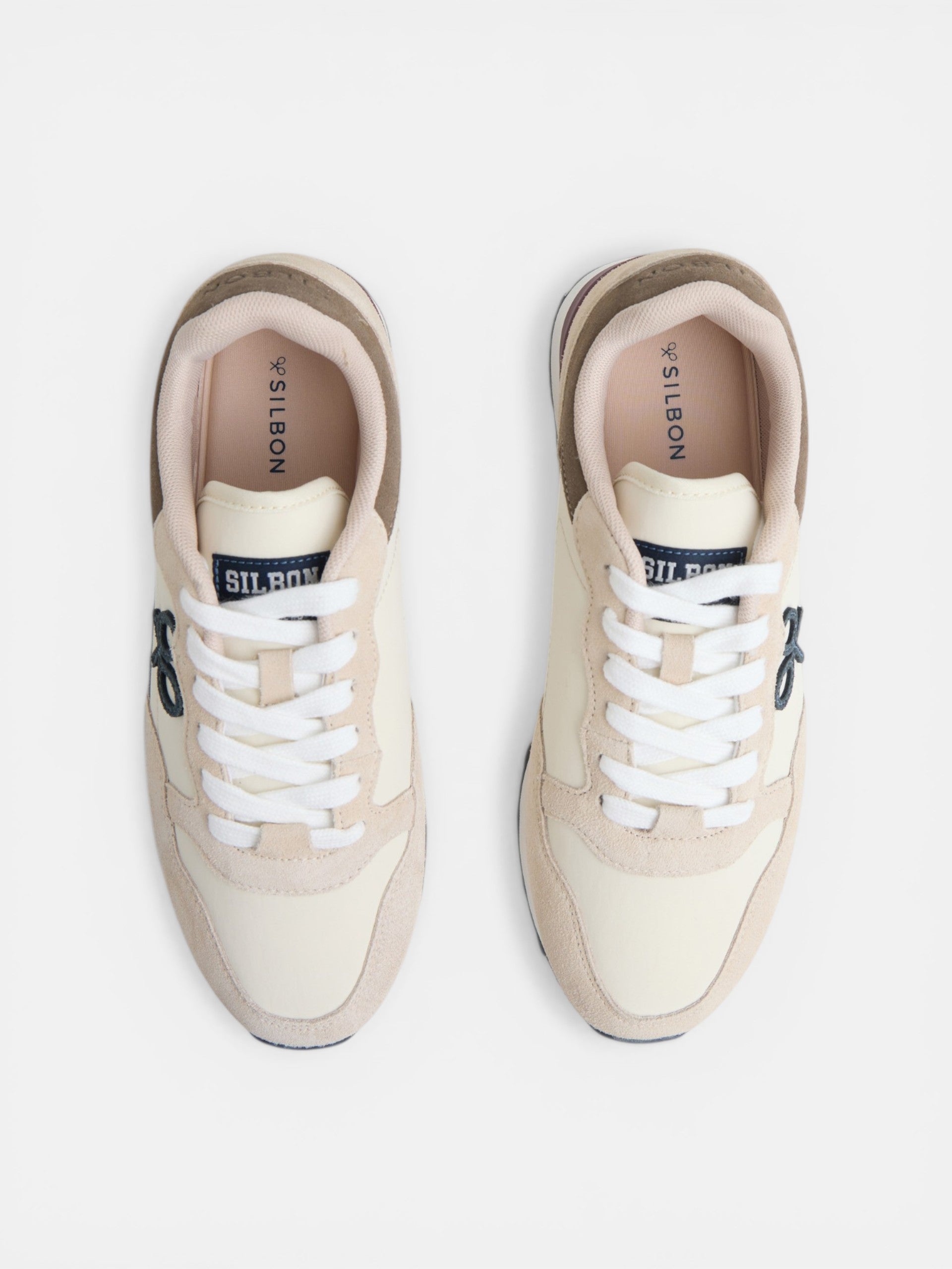 Zapatilla running style beige