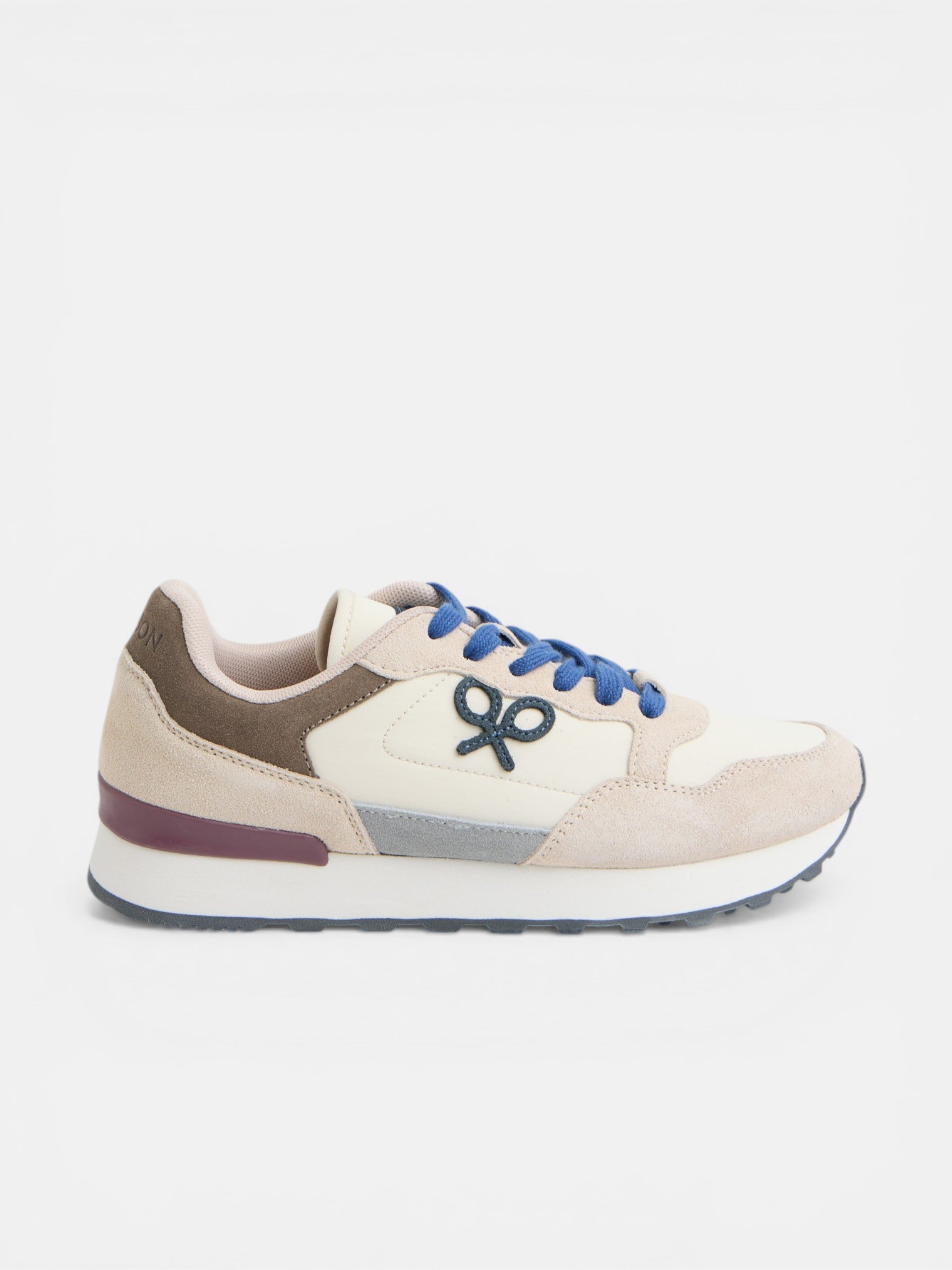 Zapatilla running style beige