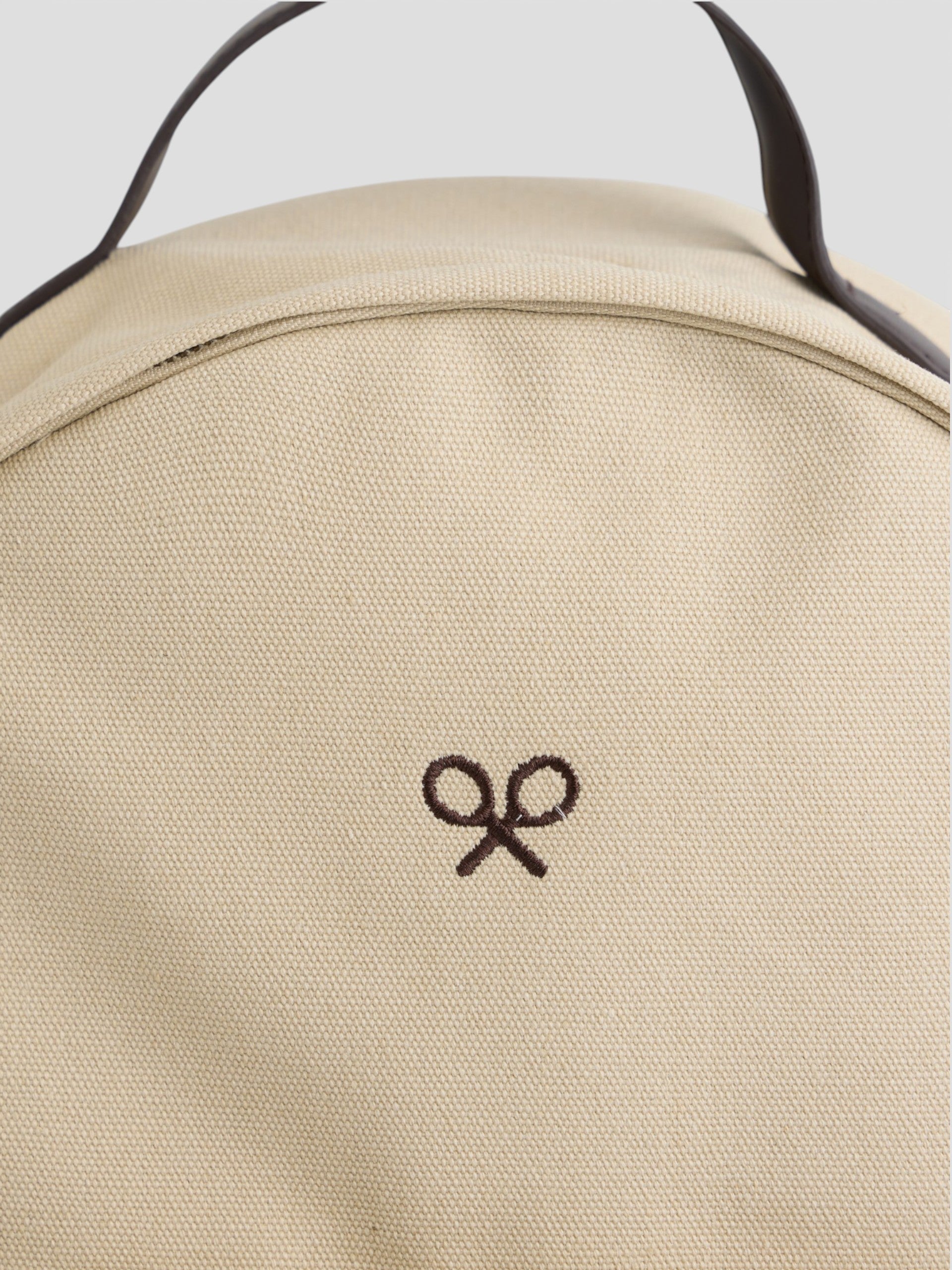 Medium beige racket backpack