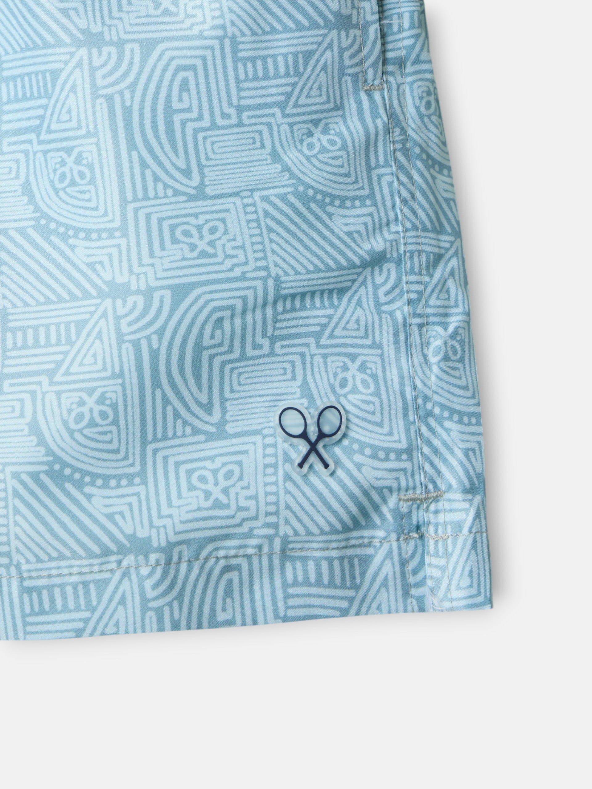 Light green geometric SB swimsuit