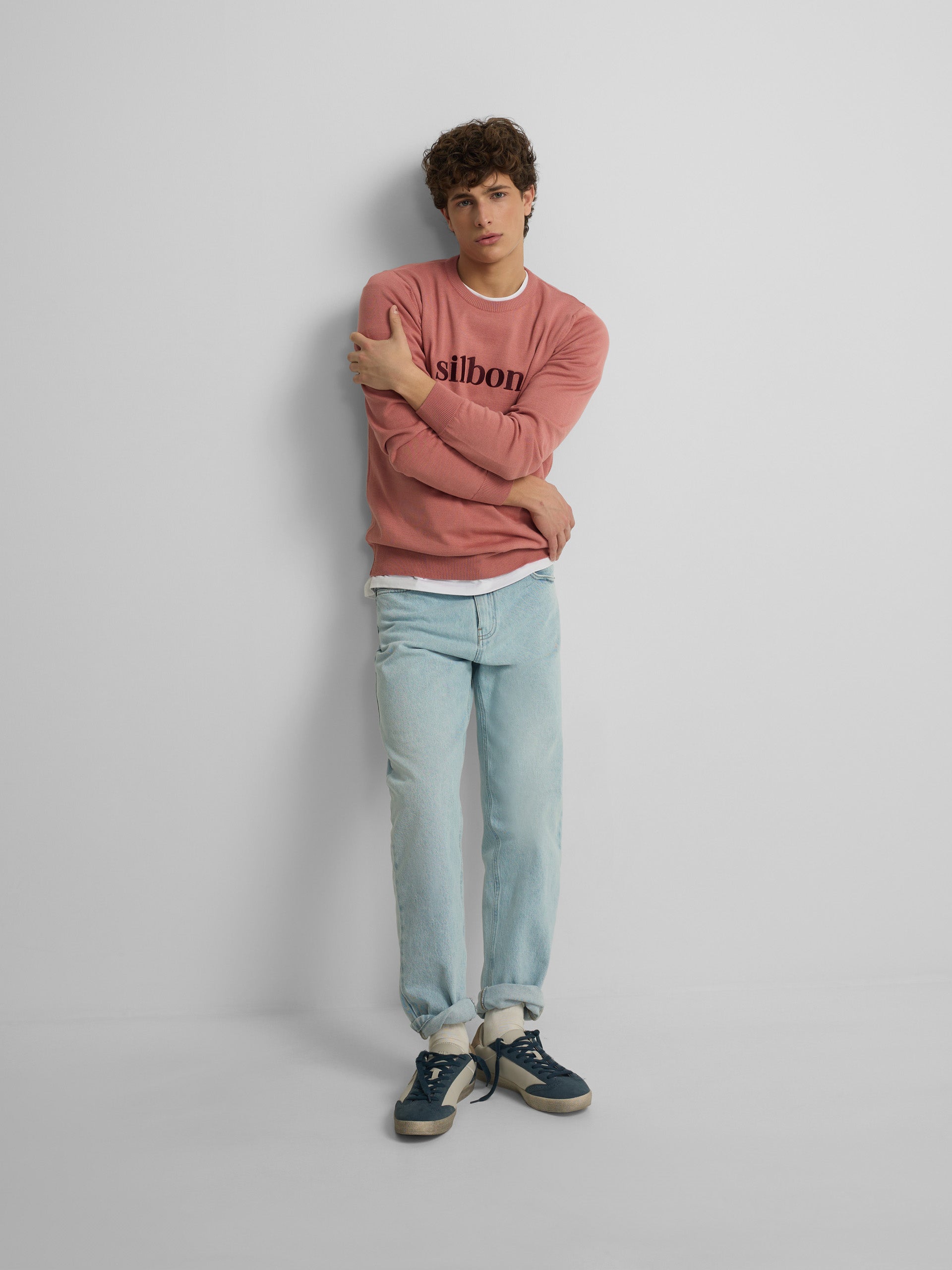 Jersey Silbon medio coral