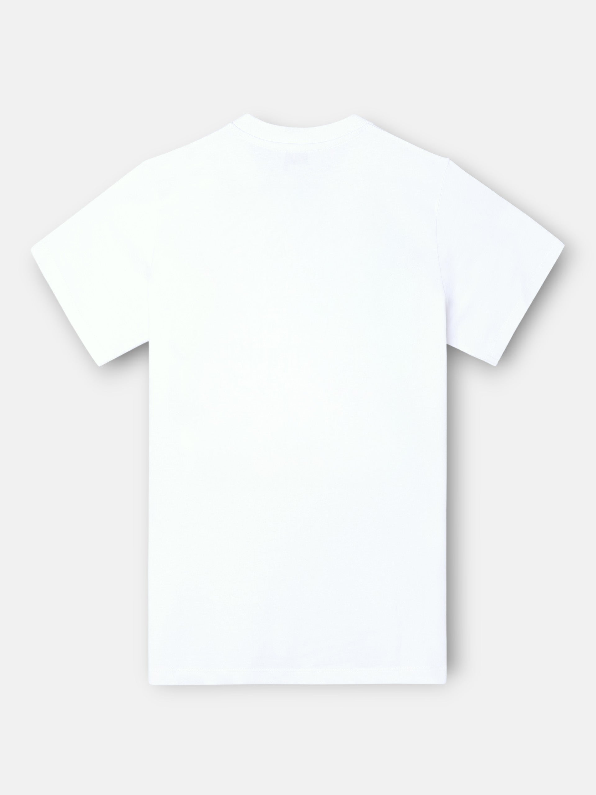 White ethnic pocket t-shirt