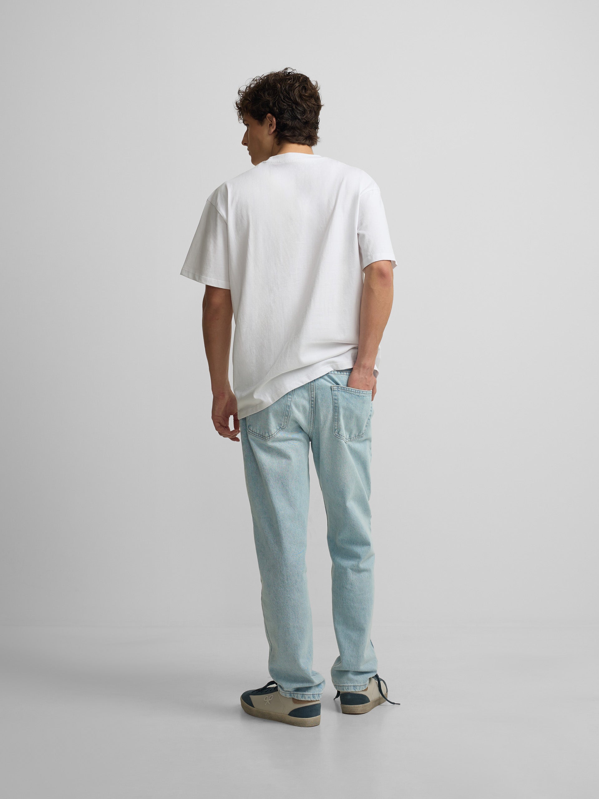 T-shirt Silbon nature blanc