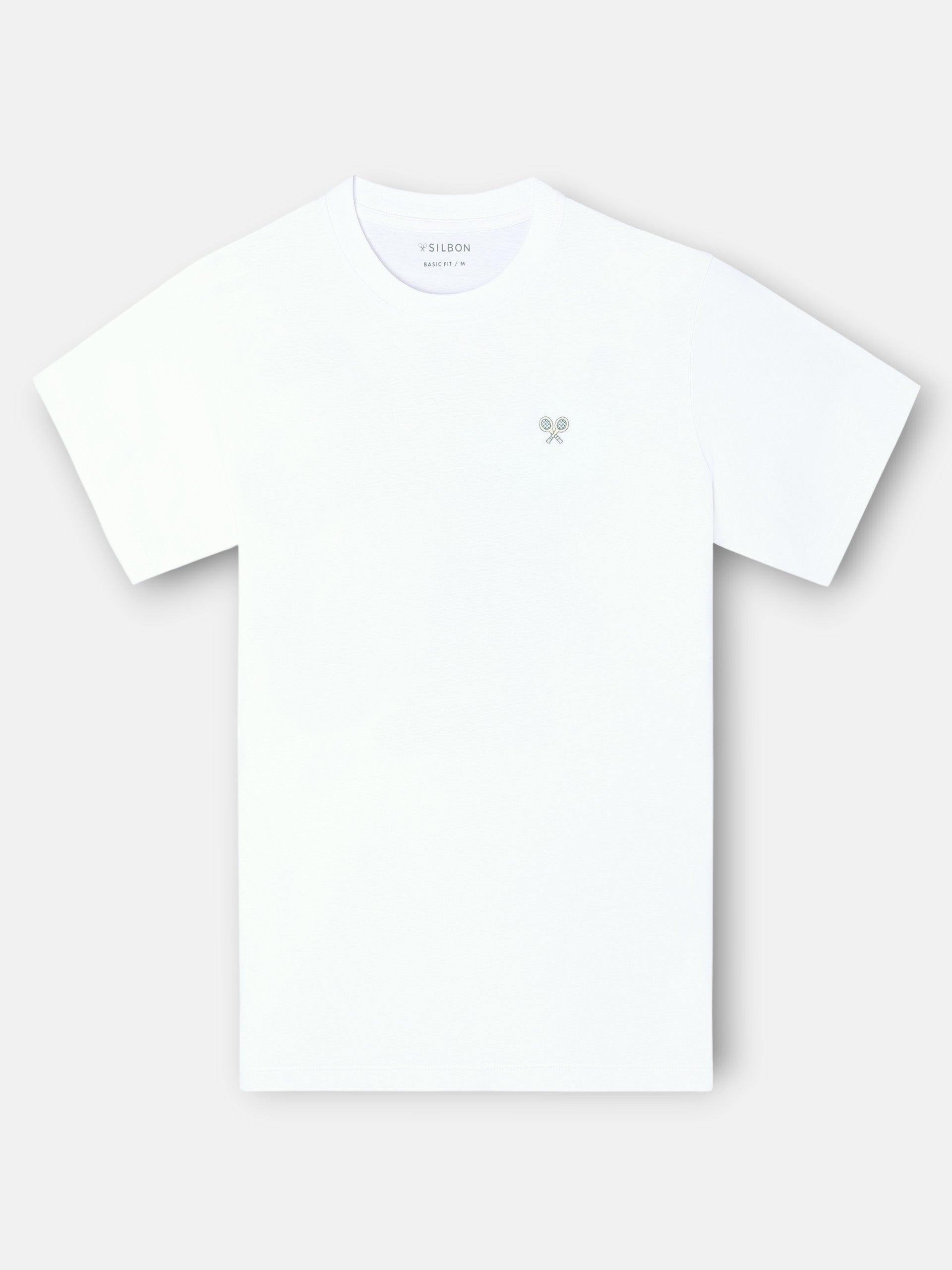 T-shirt après tennis blanc