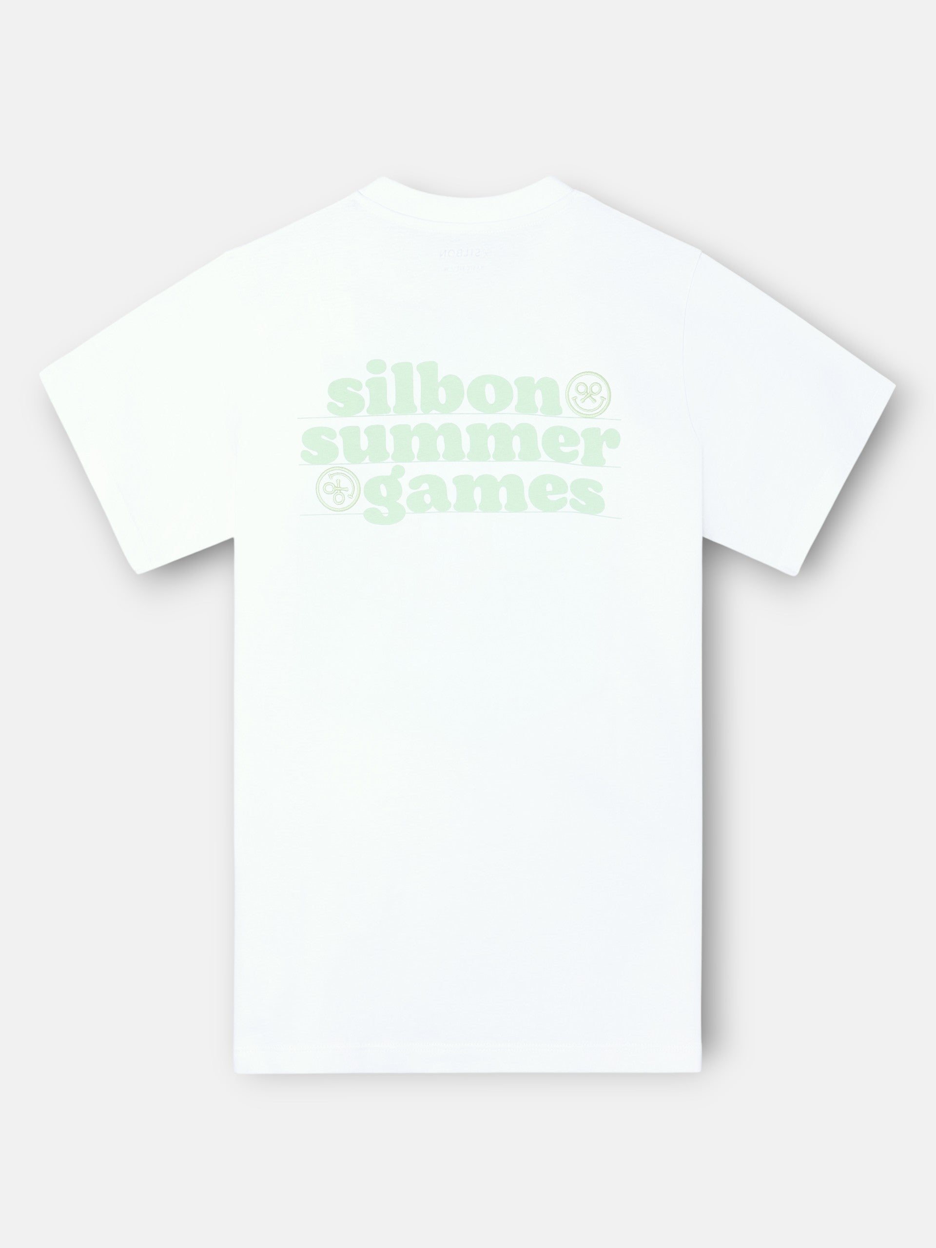 T-shirt summer games blanc
