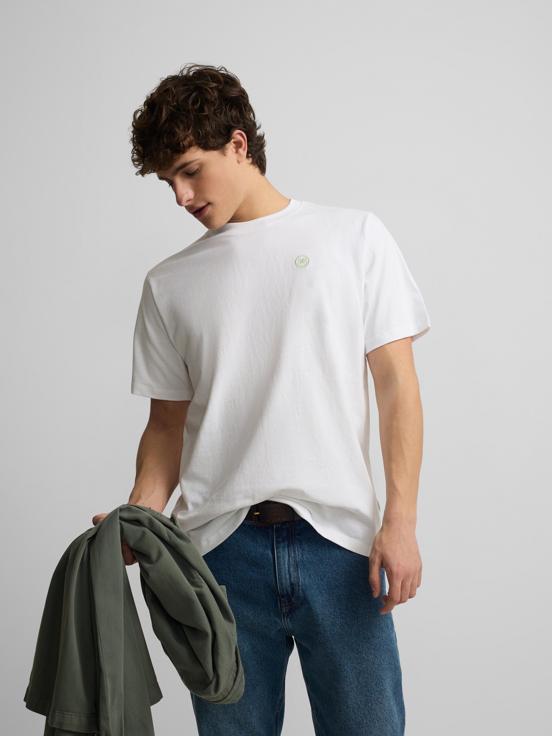 T-shirt summer games blanc