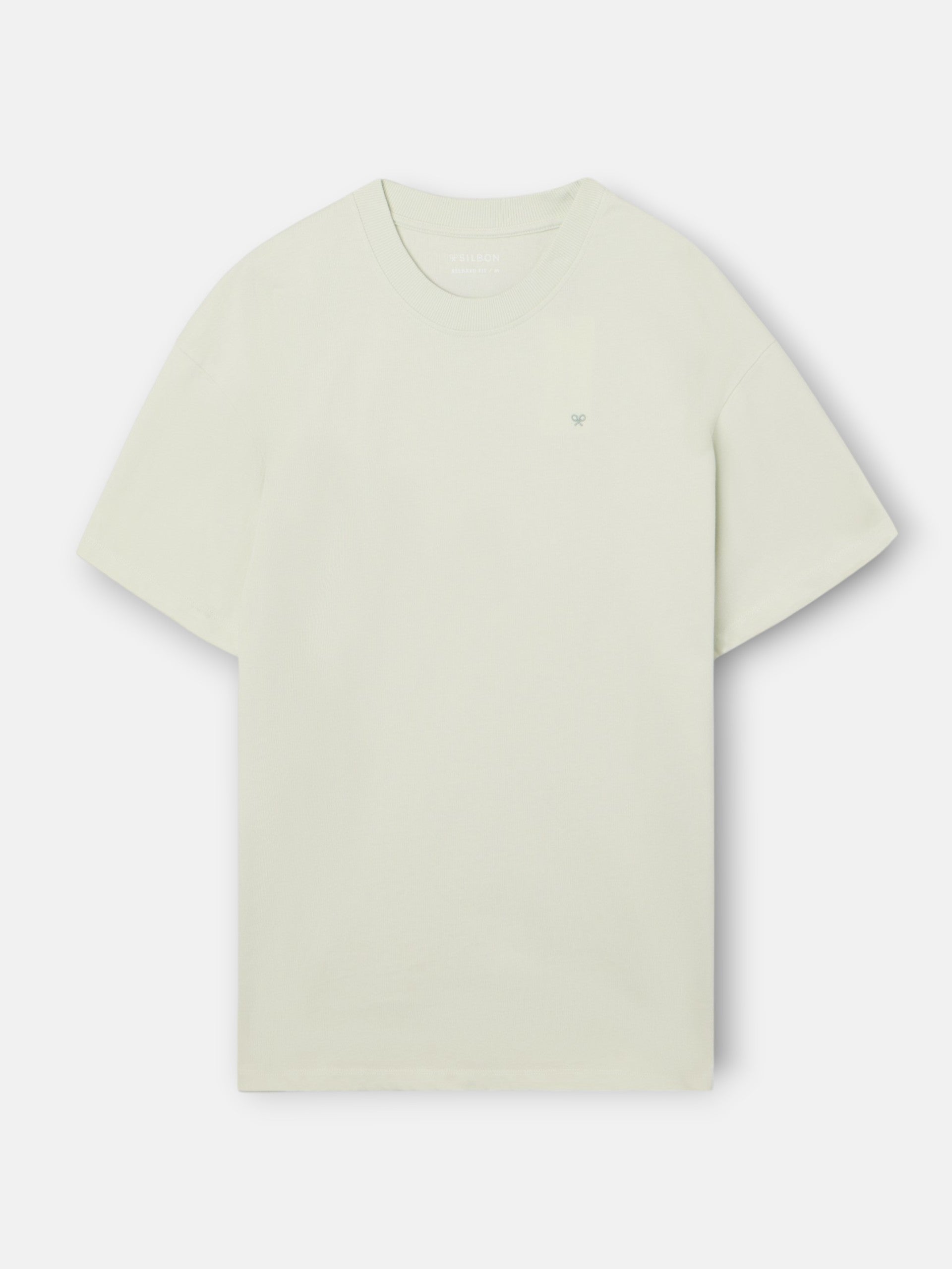 T-shirt relaxed fit planos de surf verde claro