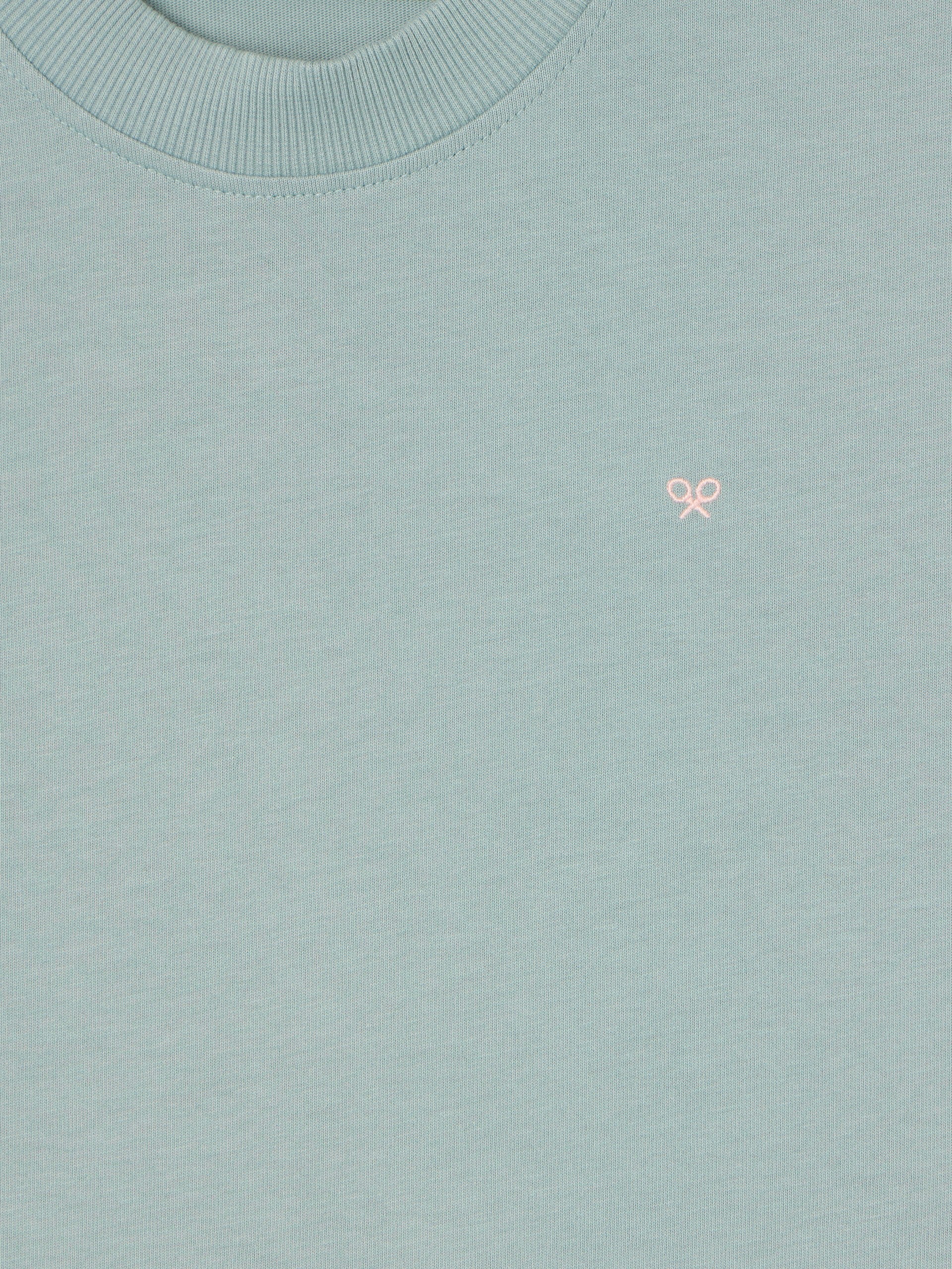 Camiseta special fit Silbon classic society verde gris