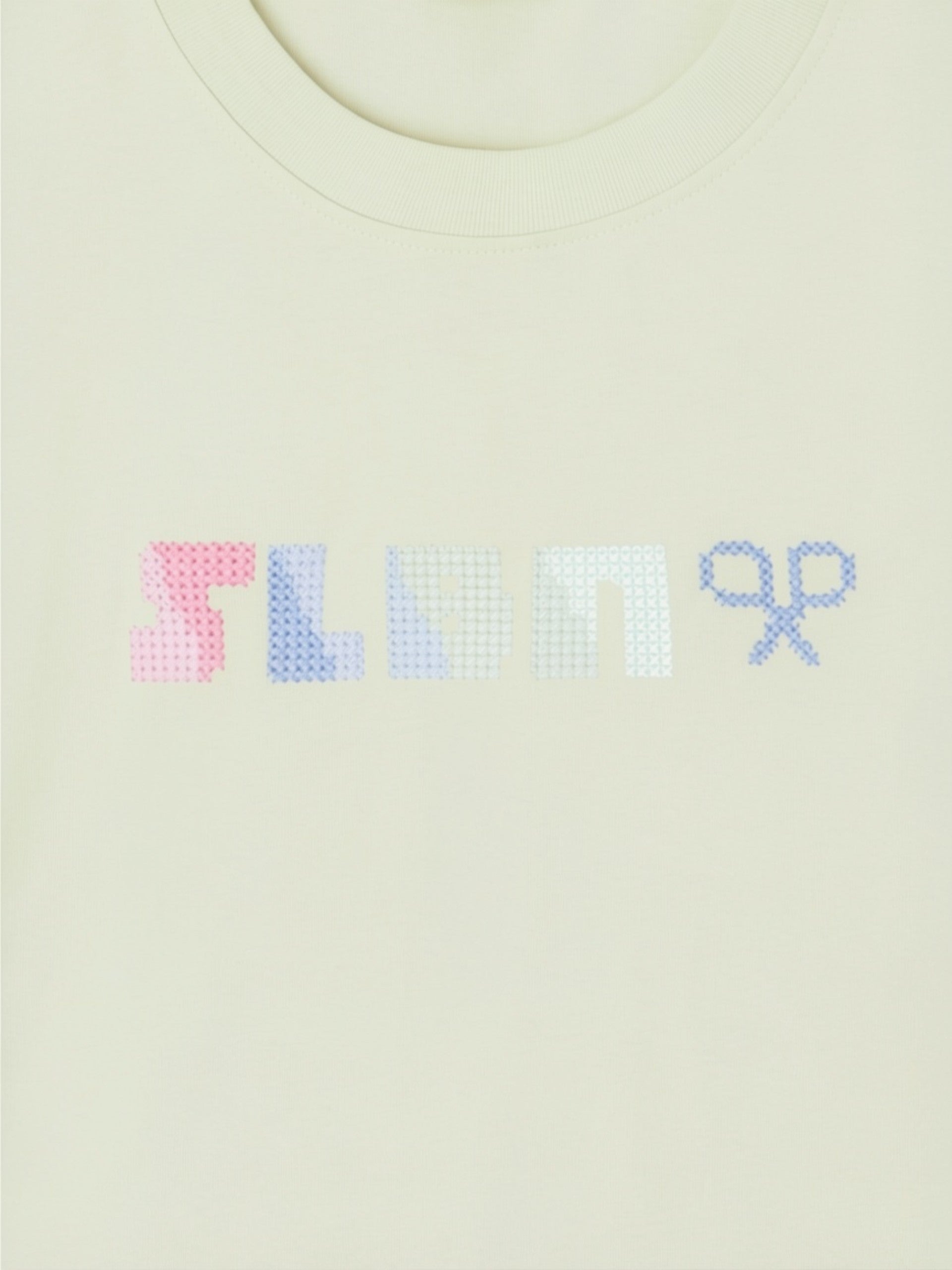 T-shirt coupe décontractée slbn cross vert clair