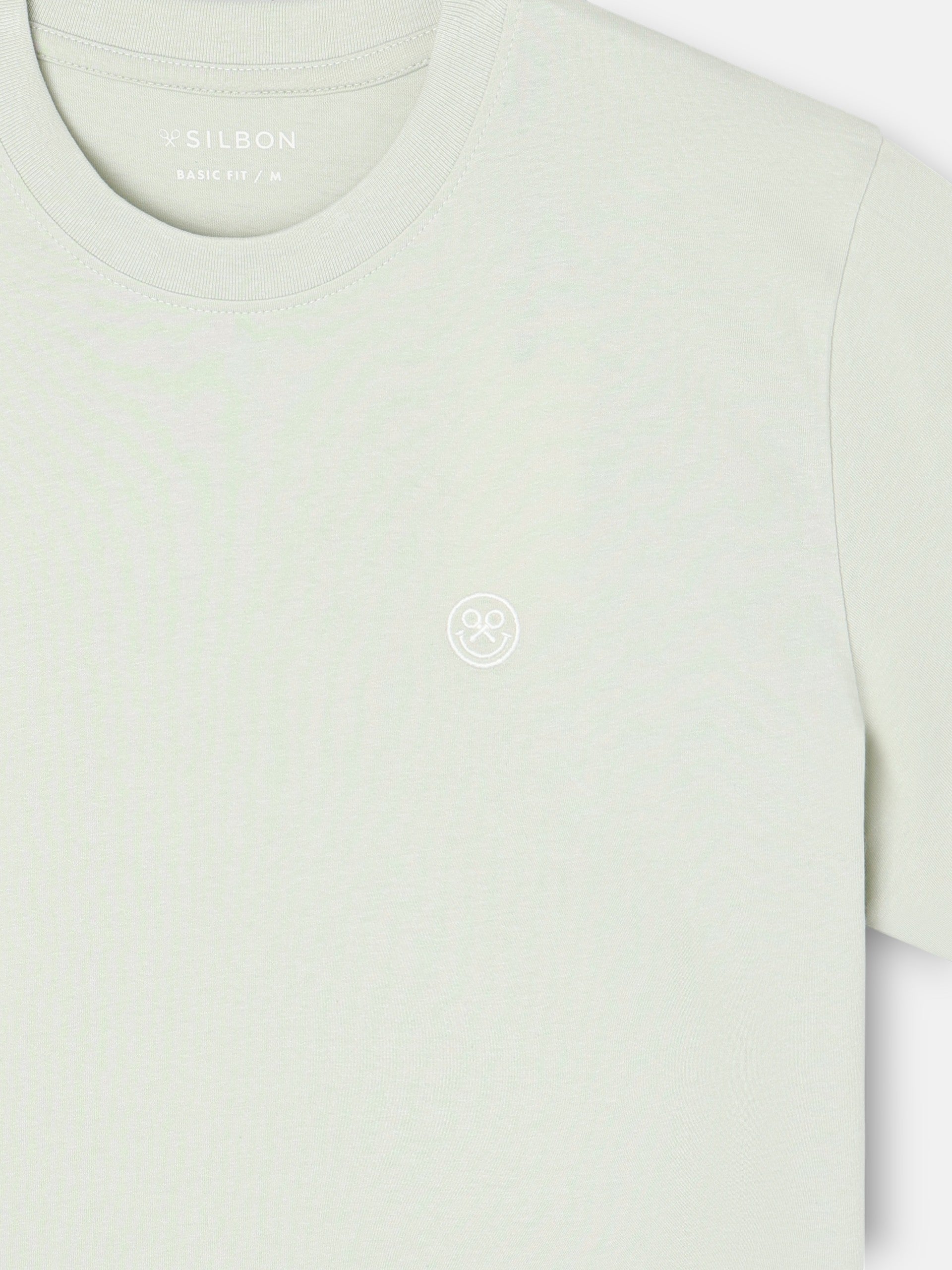 T-shirt summer games vert clair